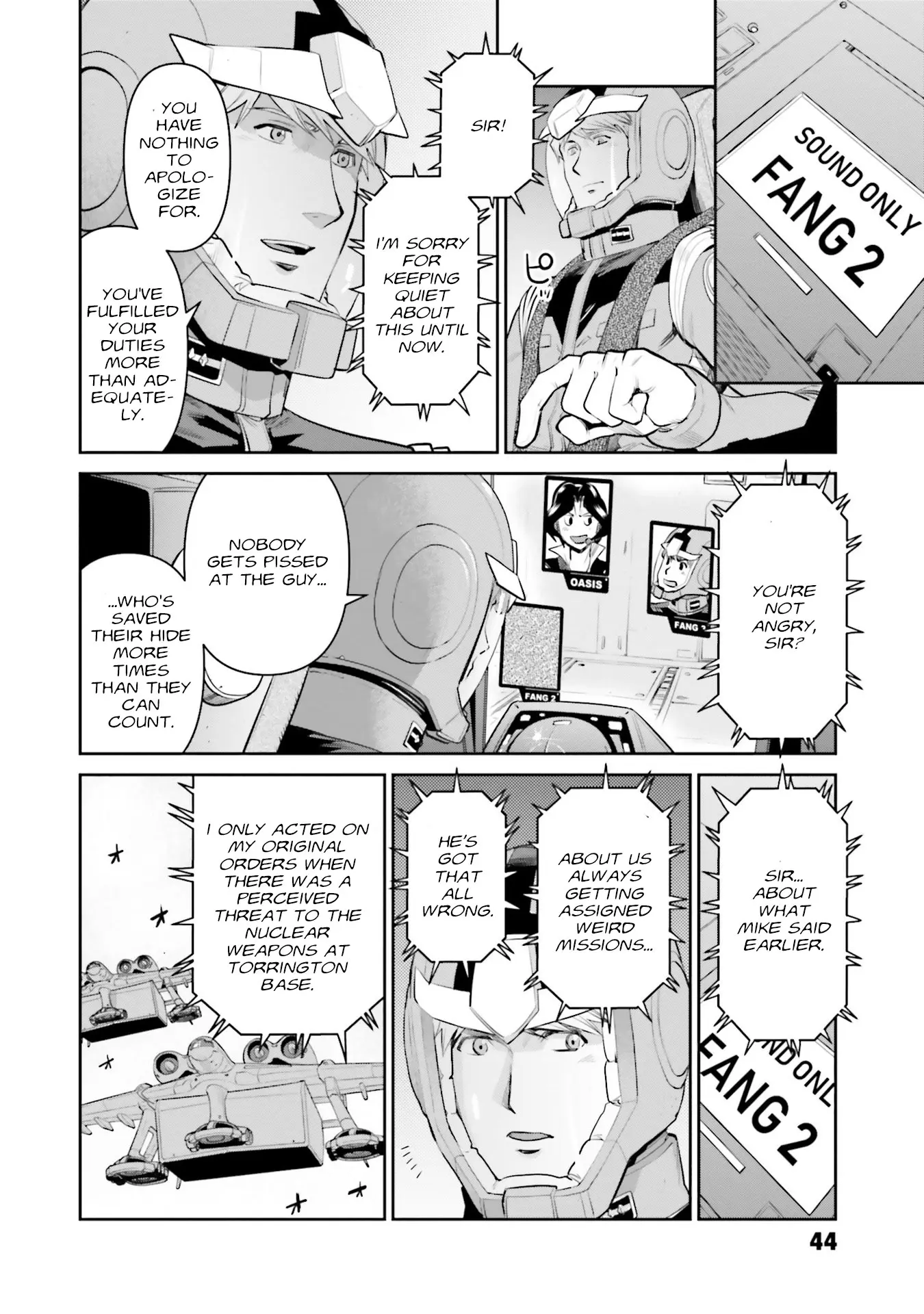 Mobile Suit Gundam Ground Zero - Rise From The Ashes - Vol.3 Chapter 12: Leung's Confession