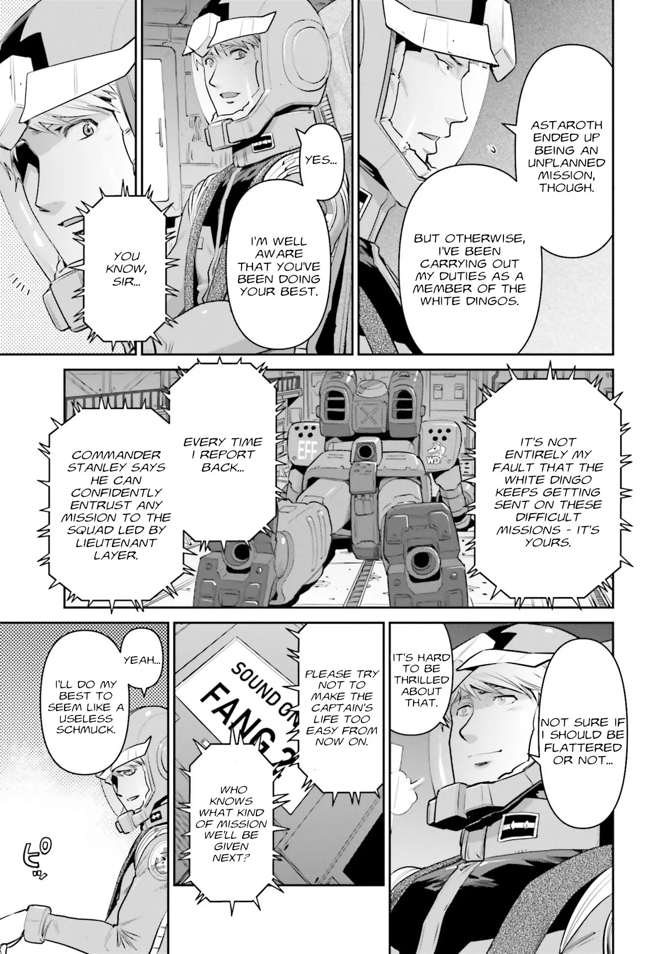 Mobile Suit Gundam Ground Zero - Rise From The Ashes - Vol.3 Chapter 12: Leung's Confession