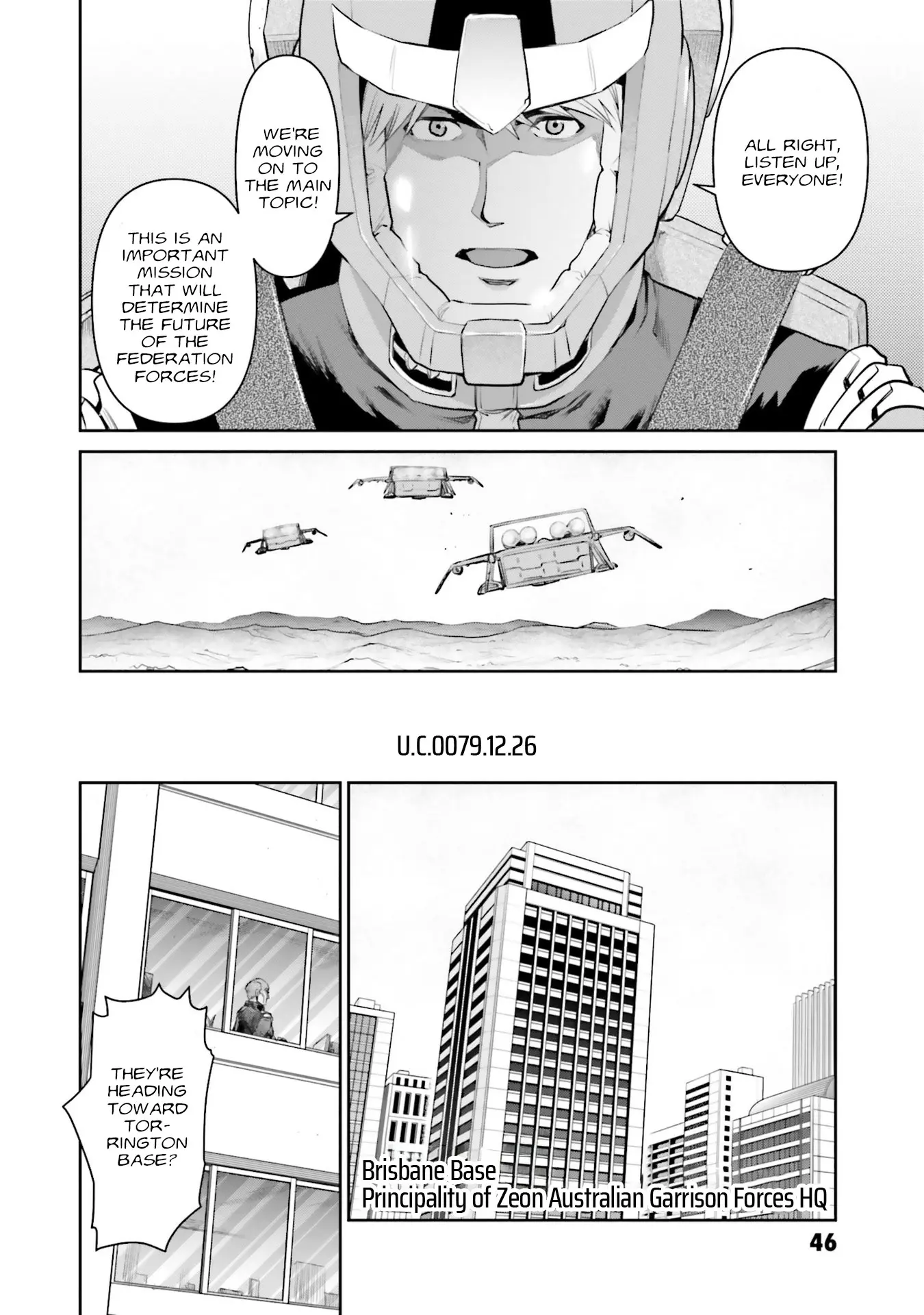 Mobile Suit Gundam Ground Zero - Rise From The Ashes - Vol.3 Chapter 12: Leung's Confession