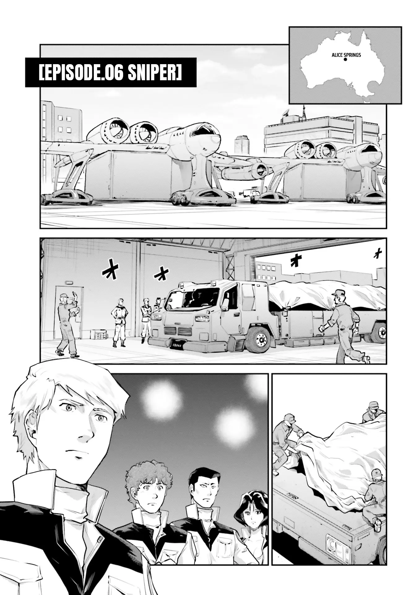 Mobile Suit Gundam Ground Zero - Rise From The Ashes - Vol.2 Chapter 6: Sniper