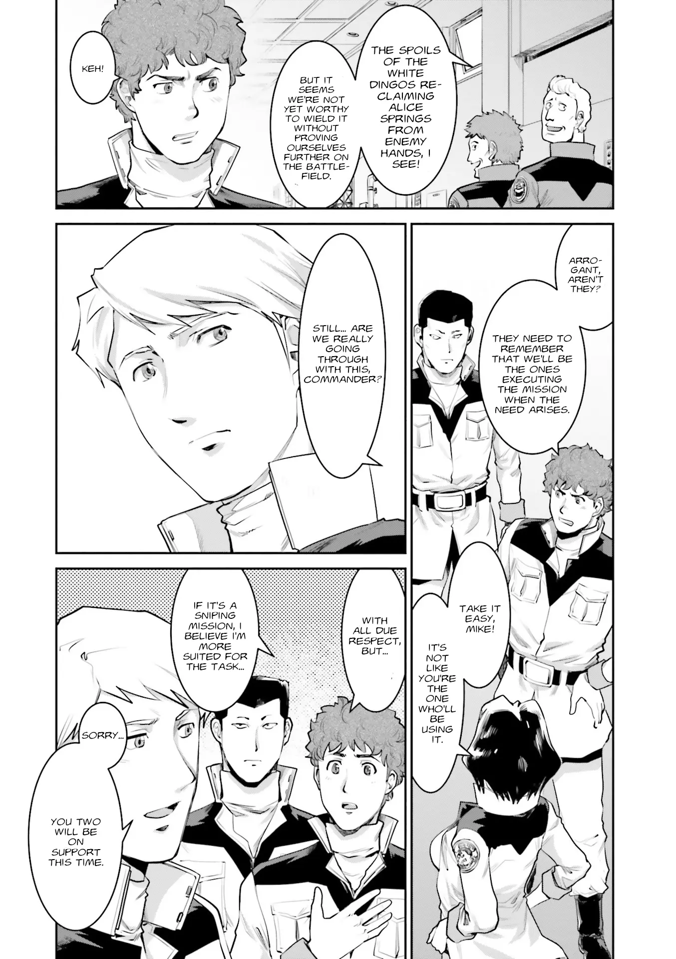 Mobile Suit Gundam Ground Zero - Rise From The Ashes - Vol.2 Chapter 6: Sniper