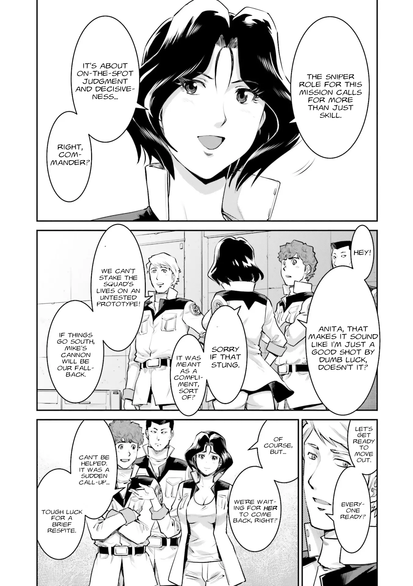 Mobile Suit Gundam Ground Zero - Rise From The Ashes - Vol.2 Chapter 6: Sniper