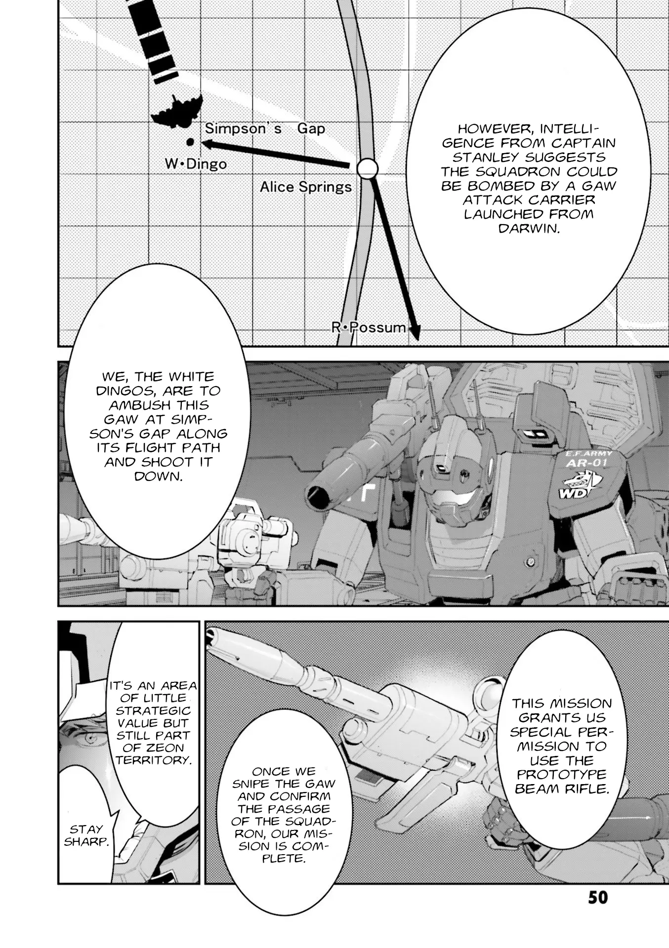 Mobile Suit Gundam Ground Zero - Rise From The Ashes - Vol.2 Chapter 6: Sniper