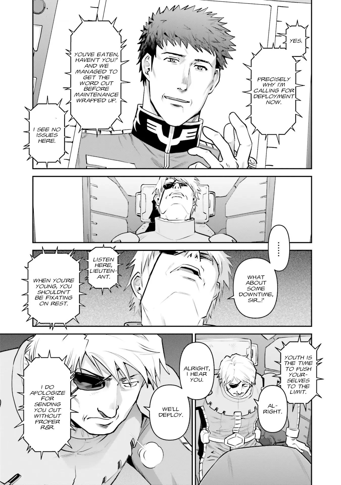 Mobile Suit Gundam Ground Zero - Rise From The Ashes - Vol.4 Chapter 17: An Officer's Pride