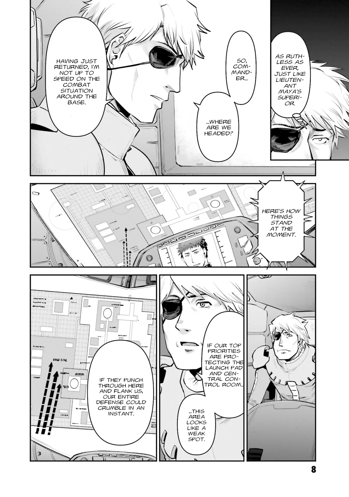 Mobile Suit Gundam Ground Zero - Rise From The Ashes - Vol.4 Chapter 17: An Officer's Pride