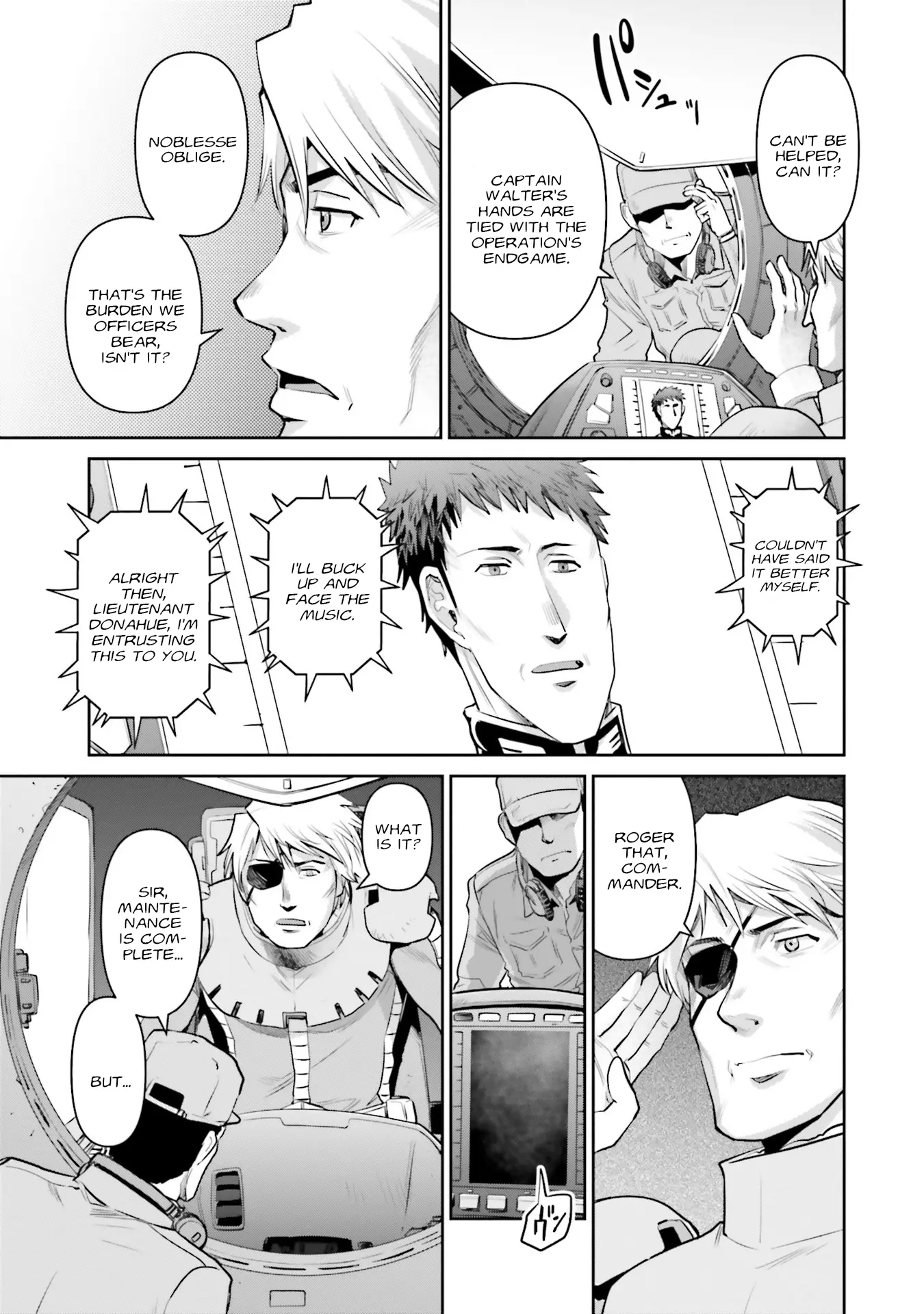 Mobile Suit Gundam Ground Zero - Rise From The Ashes - Vol.4 Chapter 17: An Officer's Pride