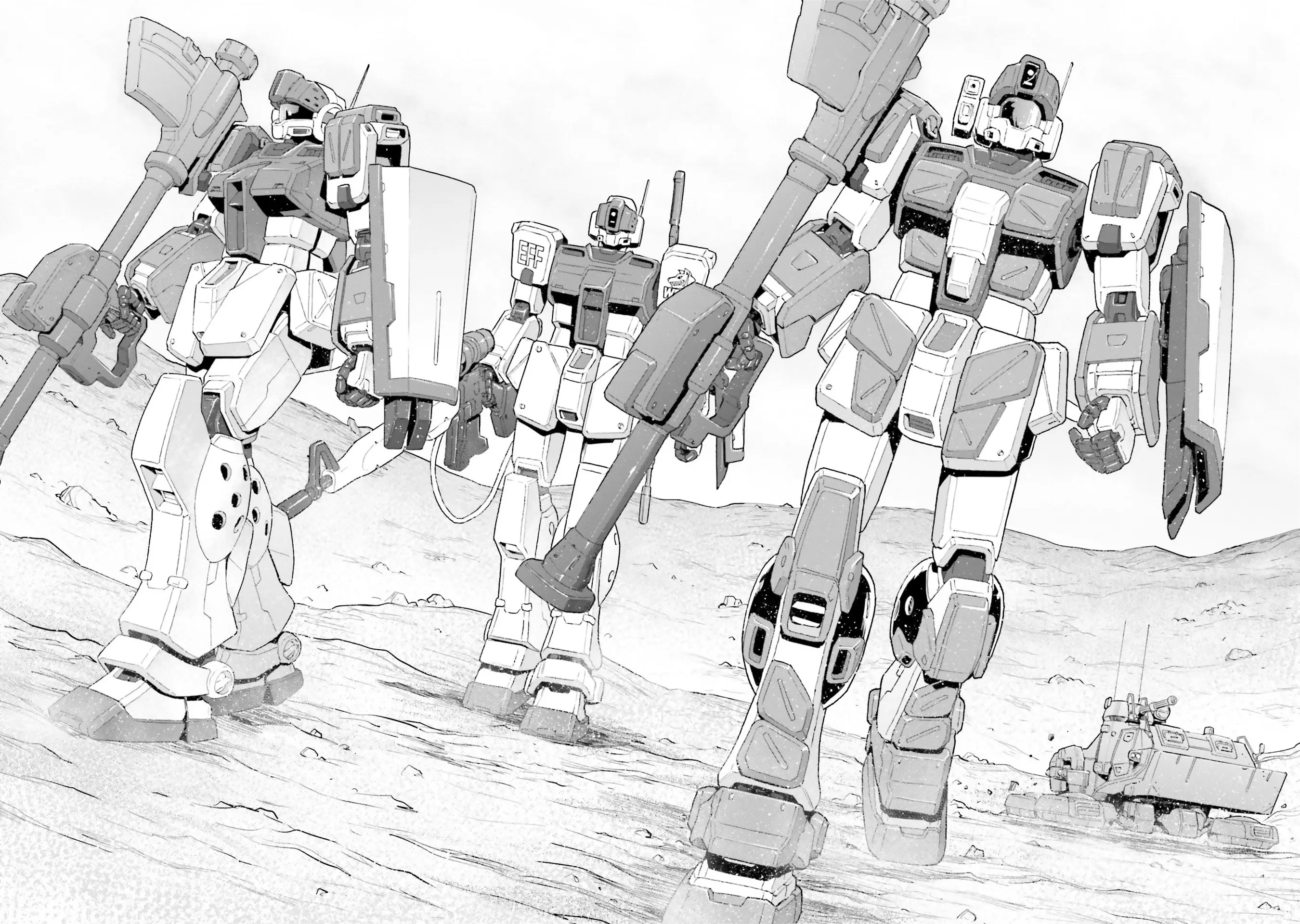 Mobile Suit Gundam Ground Zero - Rise From The Ashes - Vol.4 Chapter 17: An Officer's Pride