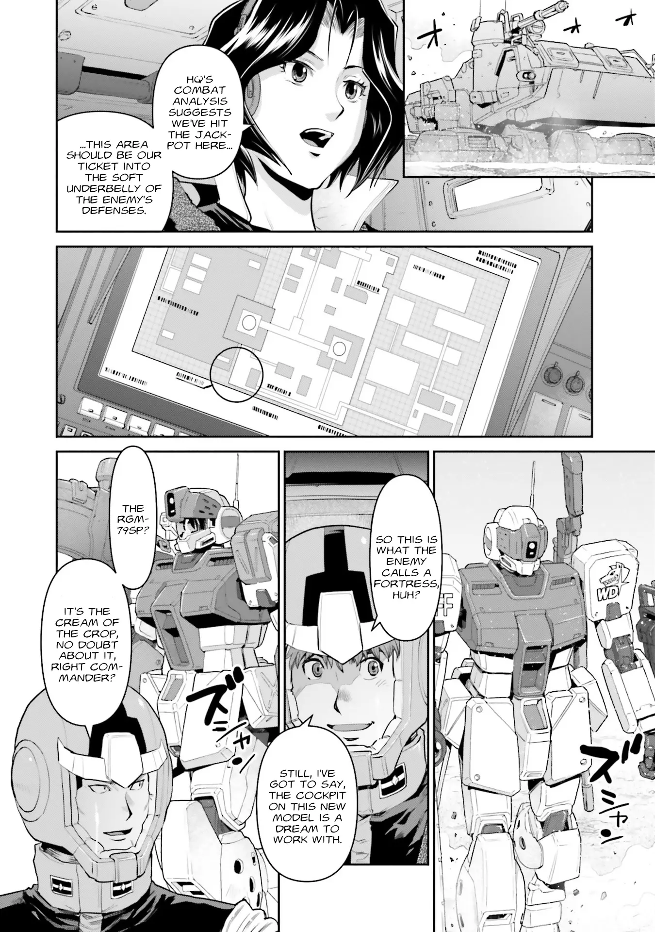 Mobile Suit Gundam Ground Zero - Rise From The Ashes - Vol.4 Chapter 17: An Officer's Pride