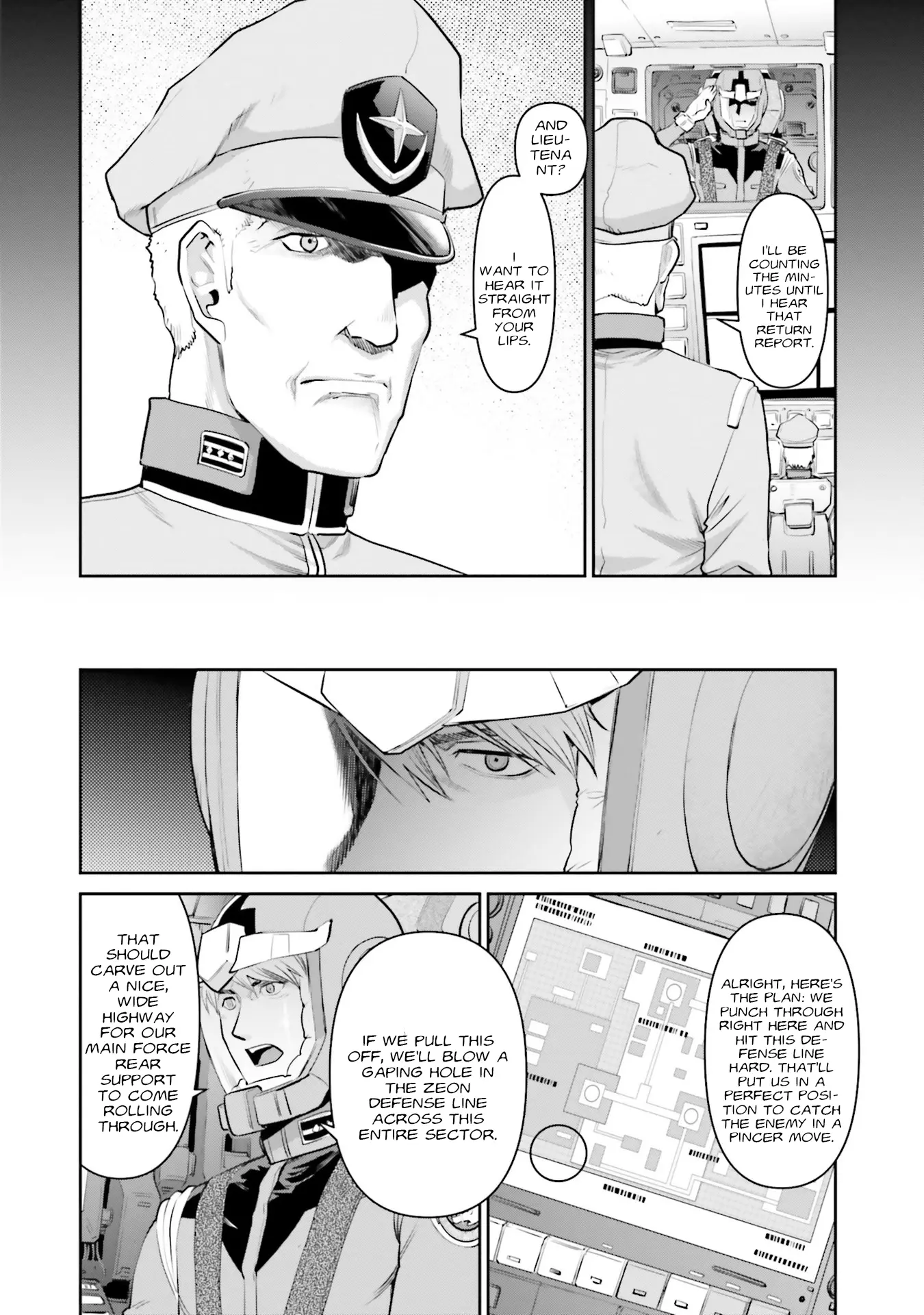 Mobile Suit Gundam Ground Zero - Rise From The Ashes - Vol.4 Chapter 17: An Officer's Pride