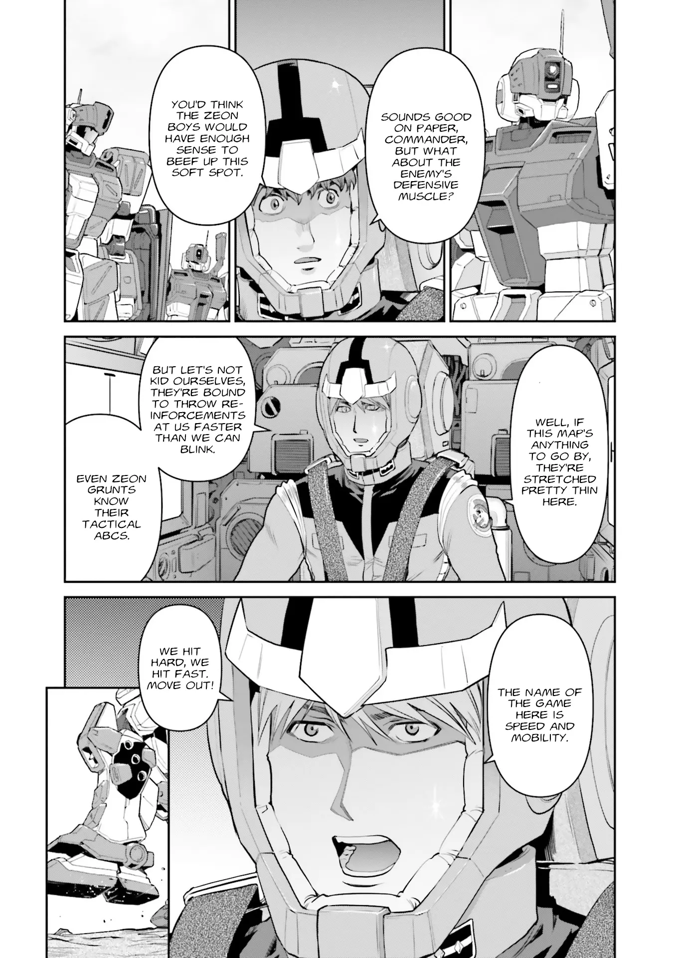 Mobile Suit Gundam Ground Zero - Rise From The Ashes - Vol.4 Chapter 17: An Officer's Pride