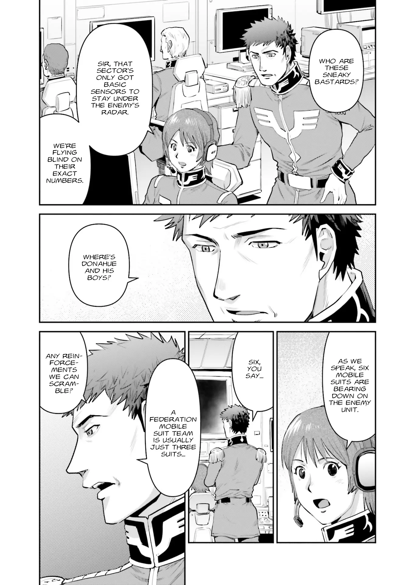 Mobile Suit Gundam Ground Zero - Rise From The Ashes - Vol.4 Chapter 17: An Officer's Pride