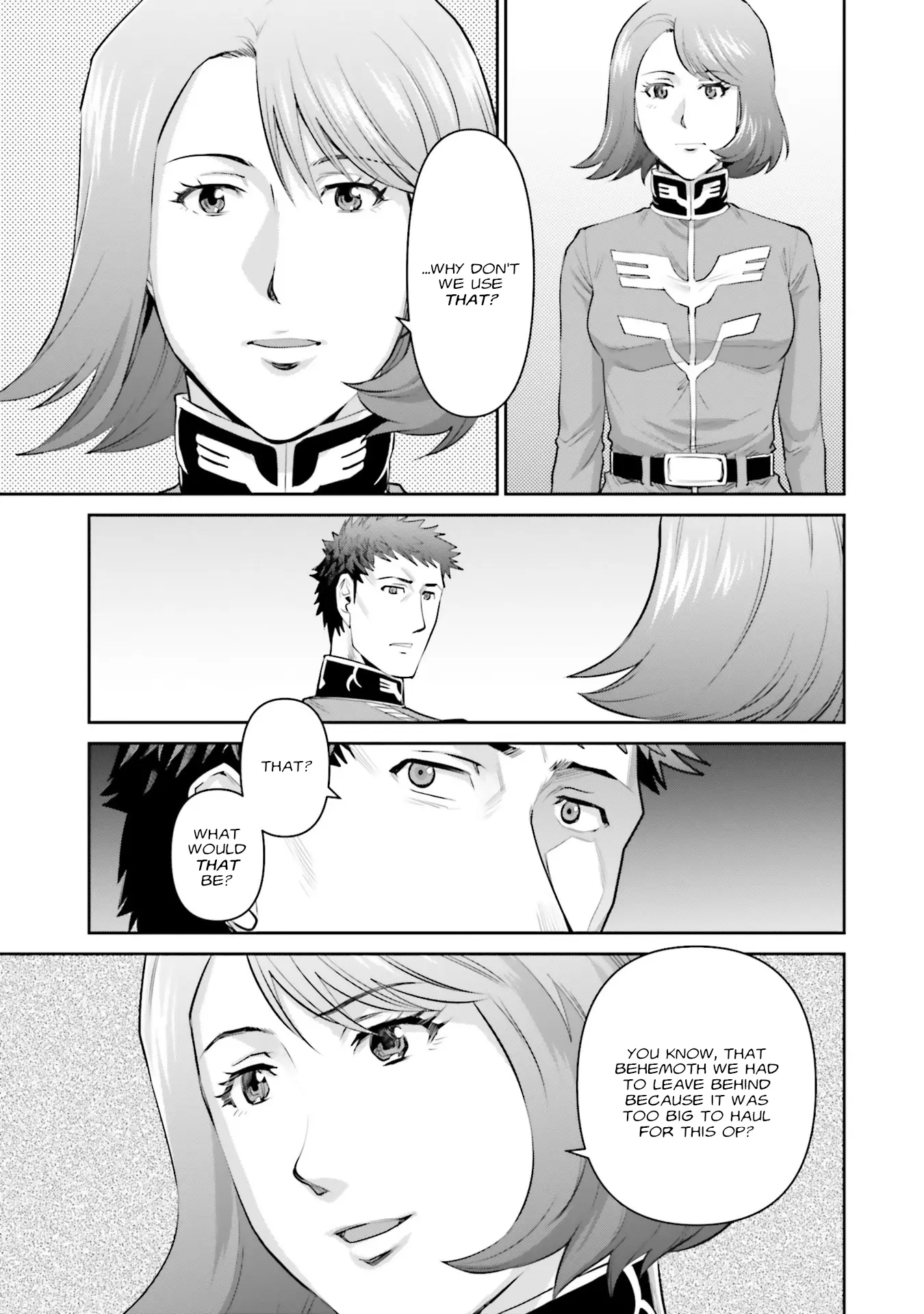 Mobile Suit Gundam Ground Zero - Rise From The Ashes - Vol.4 Chapter 17: An Officer's Pride