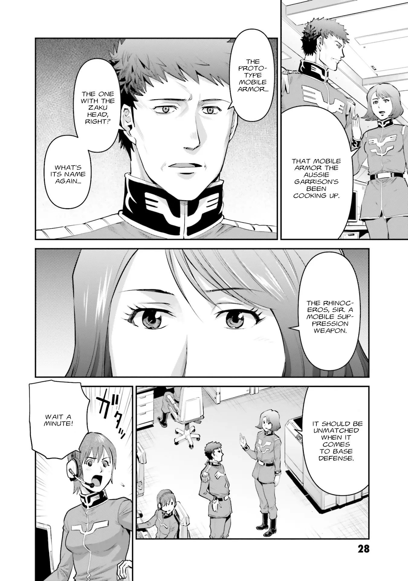 Mobile Suit Gundam Ground Zero - Rise From The Ashes - Vol.4 Chapter 17: An Officer's Pride