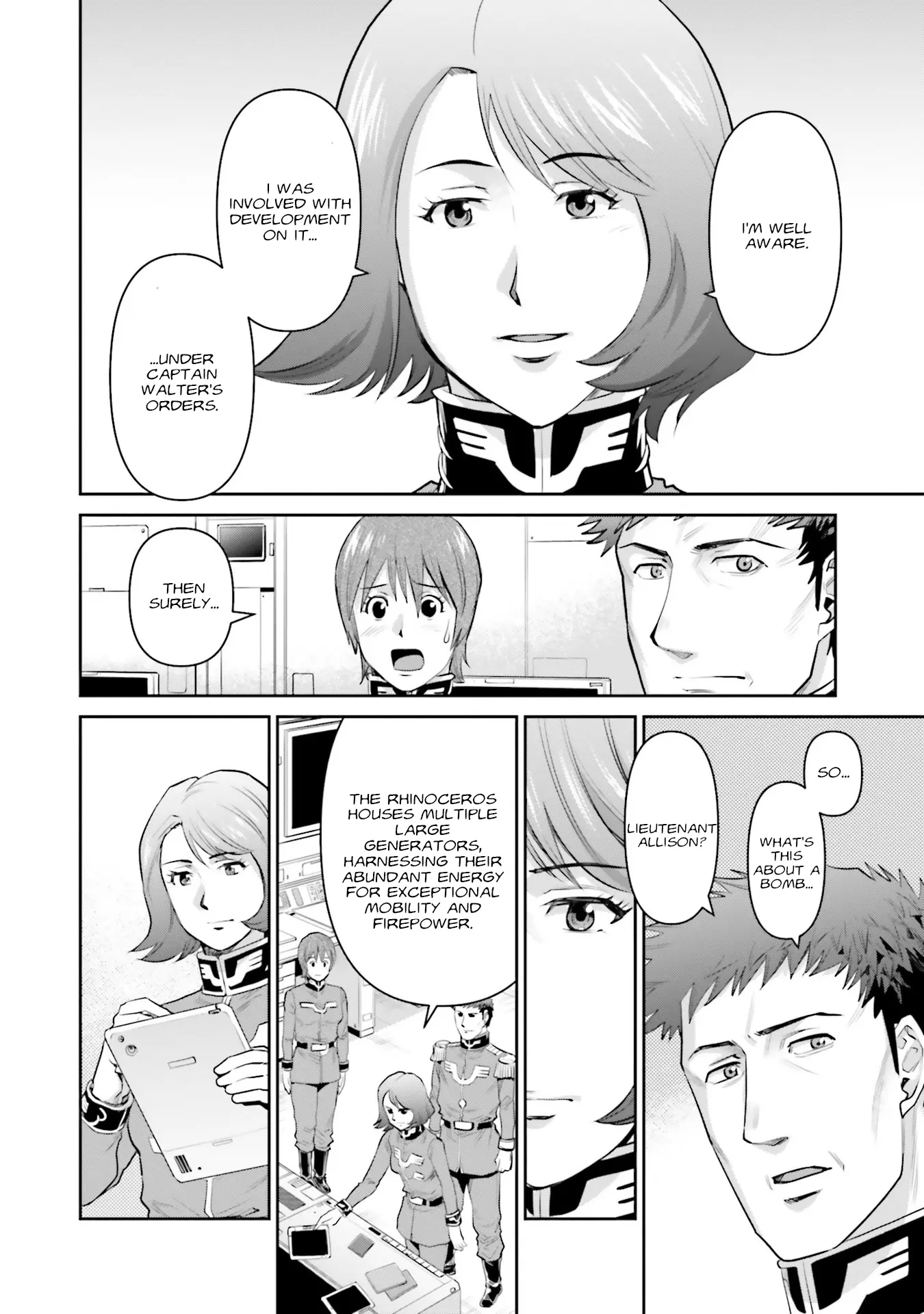 Mobile Suit Gundam Ground Zero - Rise From The Ashes - Vol.4 Chapter 17: An Officer's Pride