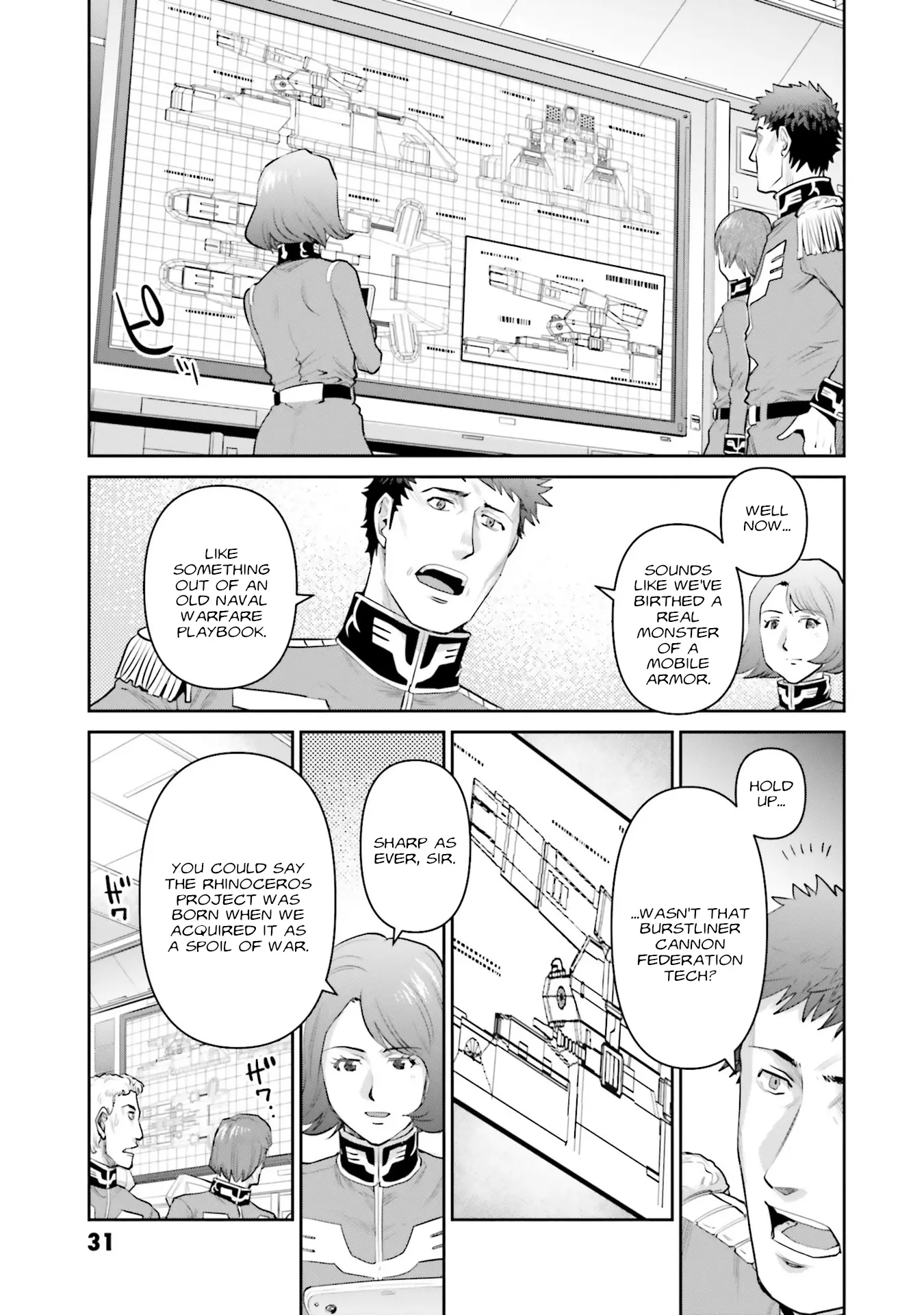 Mobile Suit Gundam Ground Zero - Rise From The Ashes - Vol.4 Chapter 17: An Officer's Pride