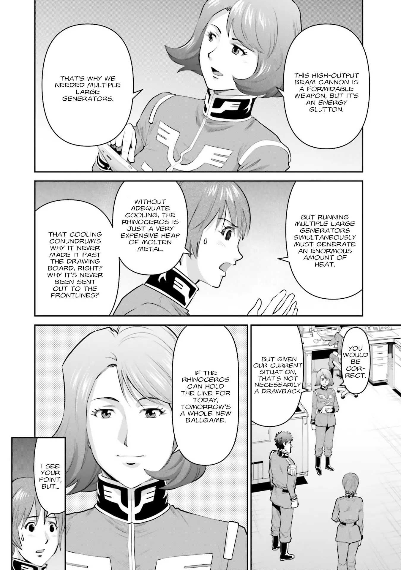 Mobile Suit Gundam Ground Zero - Rise From The Ashes - Vol.4 Chapter 17: An Officer's Pride