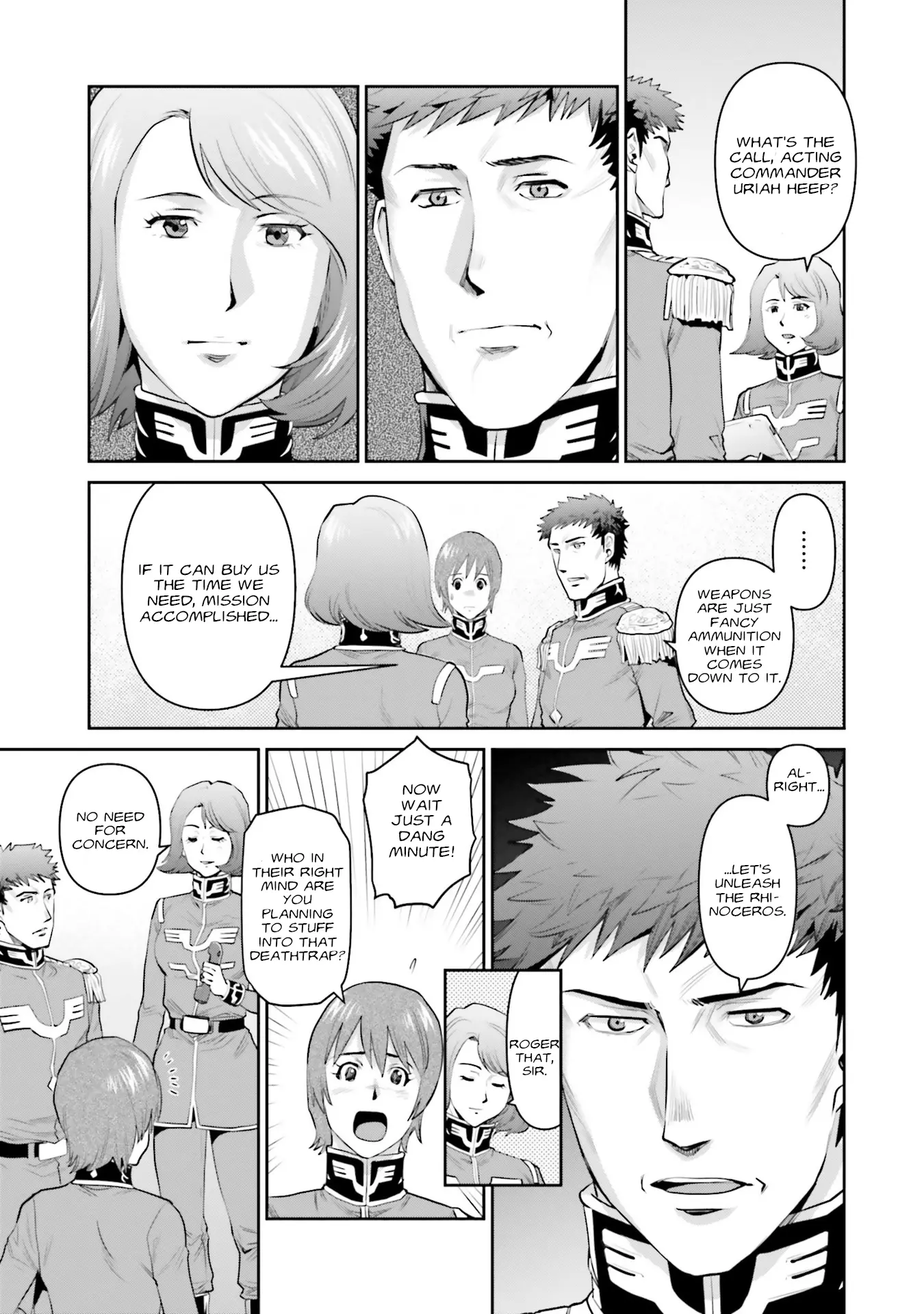 Mobile Suit Gundam Ground Zero - Rise From The Ashes - Vol.4 Chapter 17: An Officer's Pride