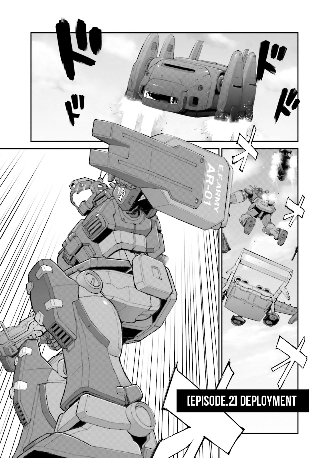 Mobile Suit Gundam Ground Zero - Rise From The Ashes - Vol.1 Chapter 2: Deployment