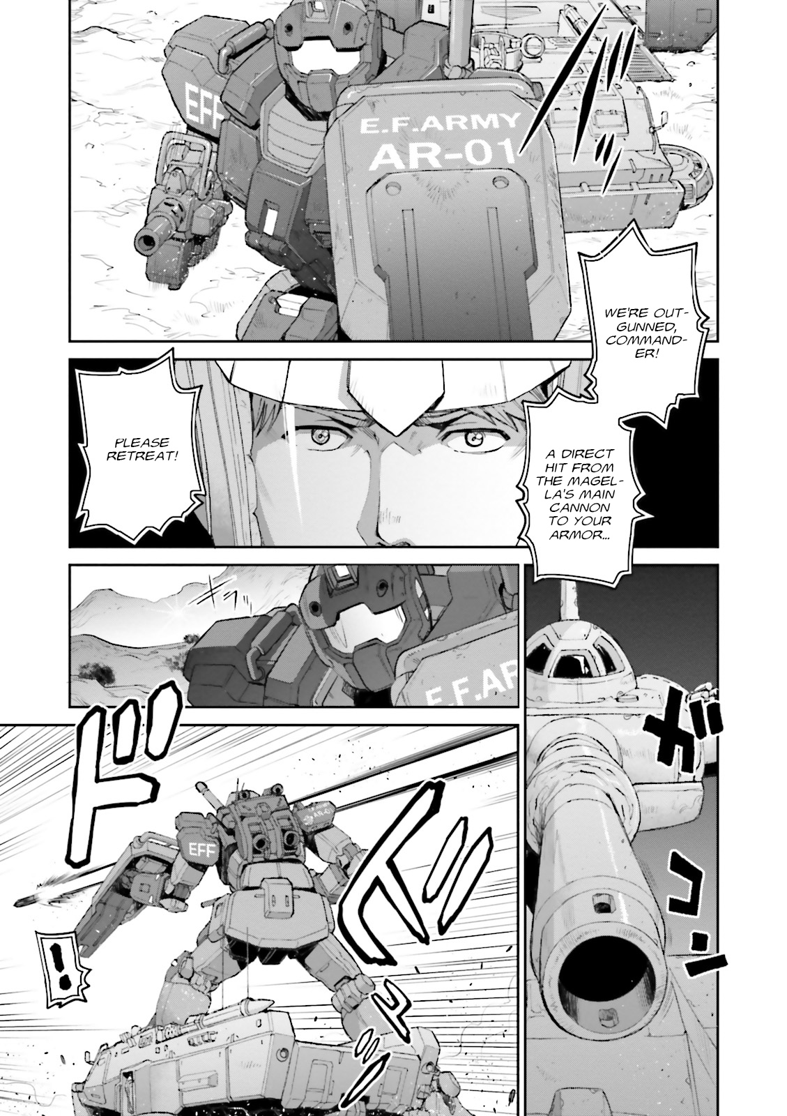 Mobile Suit Gundam Ground Zero - Rise From The Ashes - Vol.1 Chapter 2: Deployment