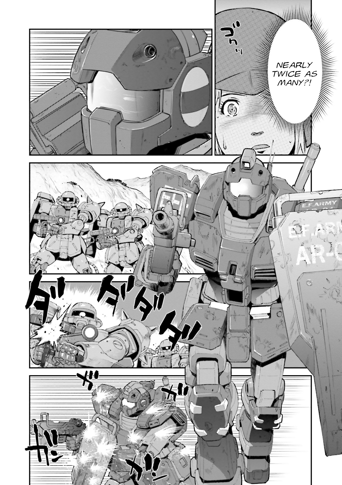 Mobile Suit Gundam Ground Zero - Rise From The Ashes - Vol.1 Chapter 2: Deployment