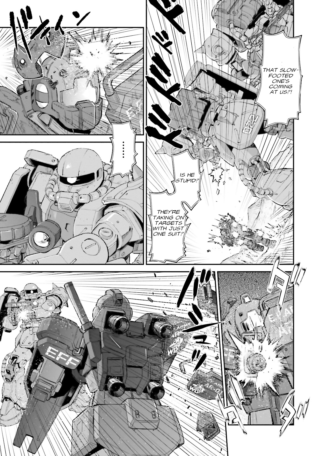 Mobile Suit Gundam Ground Zero - Rise From The Ashes - Vol.1 Chapter 2: Deployment