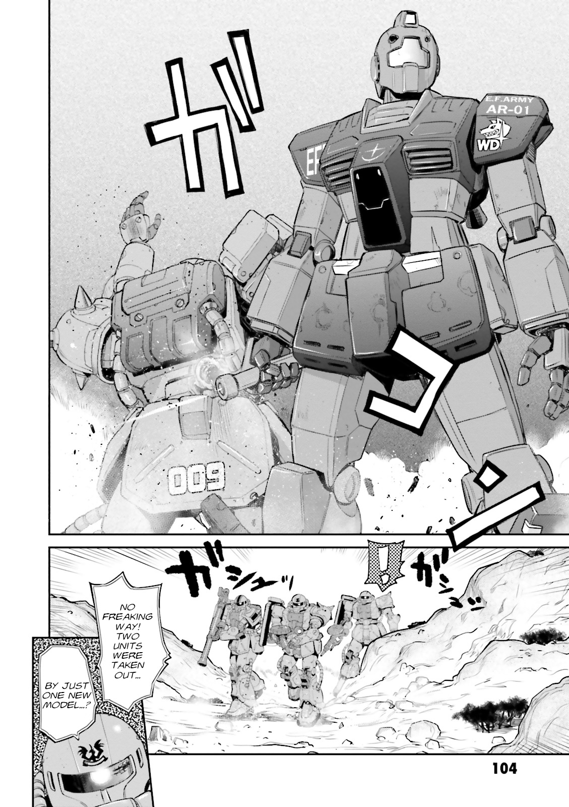 Mobile Suit Gundam Ground Zero - Rise From The Ashes - Vol.1 Chapter 2: Deployment