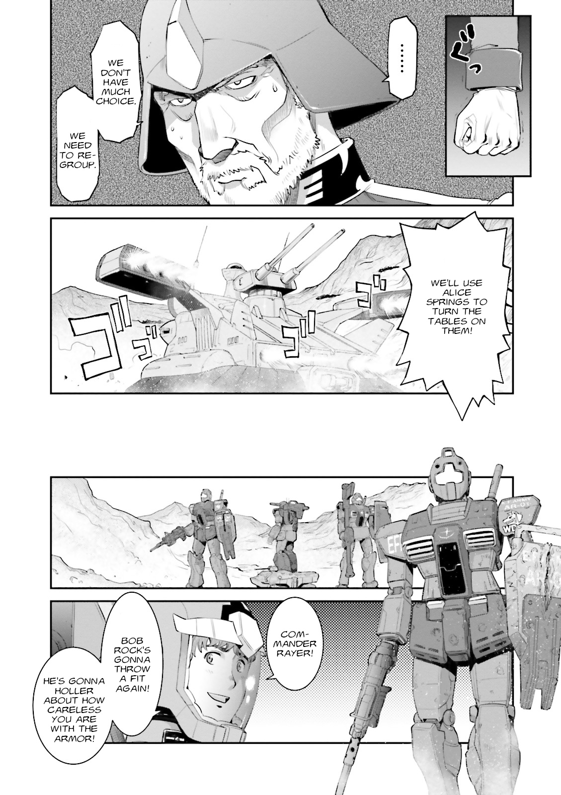 Mobile Suit Gundam Ground Zero - Rise From The Ashes - Vol.1 Chapter 2: Deployment