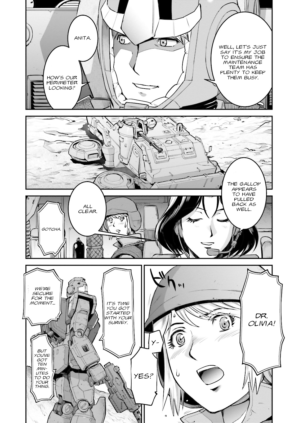 Mobile Suit Gundam Ground Zero - Rise From The Ashes - Vol.1 Chapter 2: Deployment