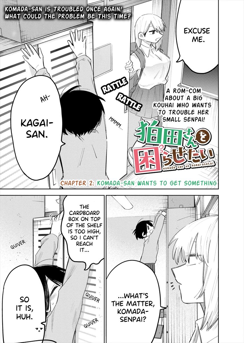 I Want To Trouble Komada-San - Chapter 2