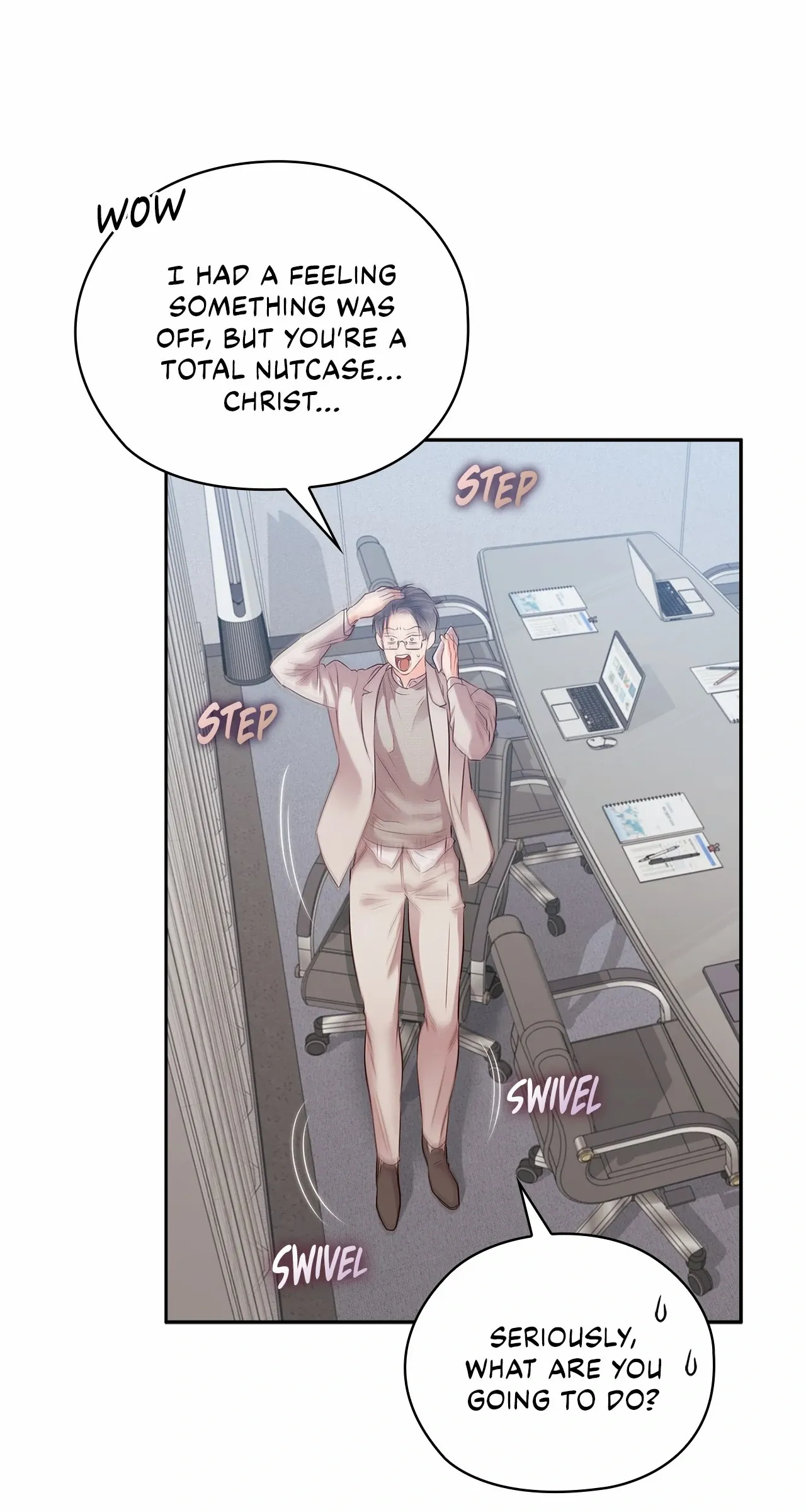 Be Quiet And Don’t Even Smile In The Office - Chapter 61