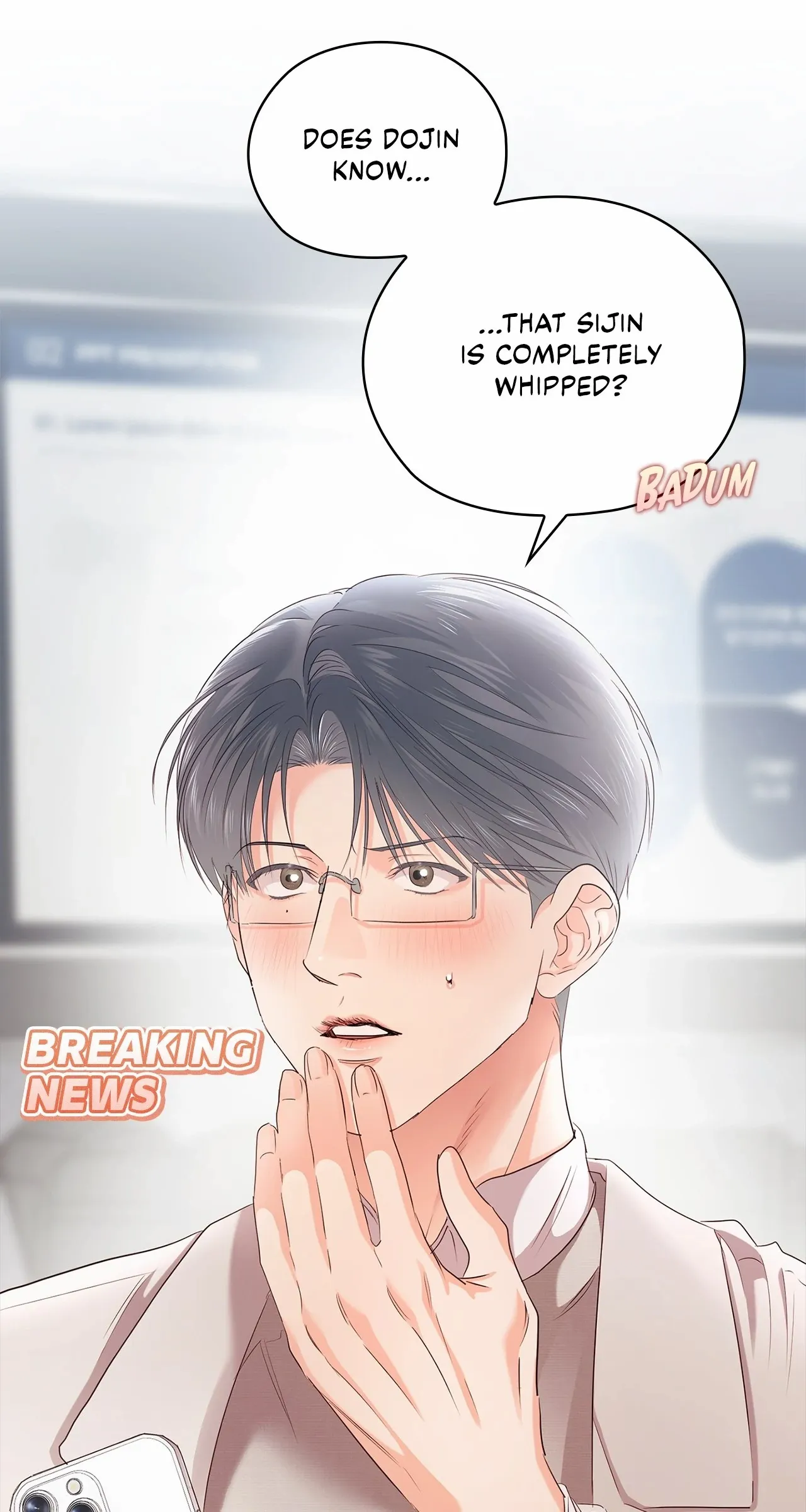 Be Quiet And Don’t Even Smile In The Office - Chapter 61