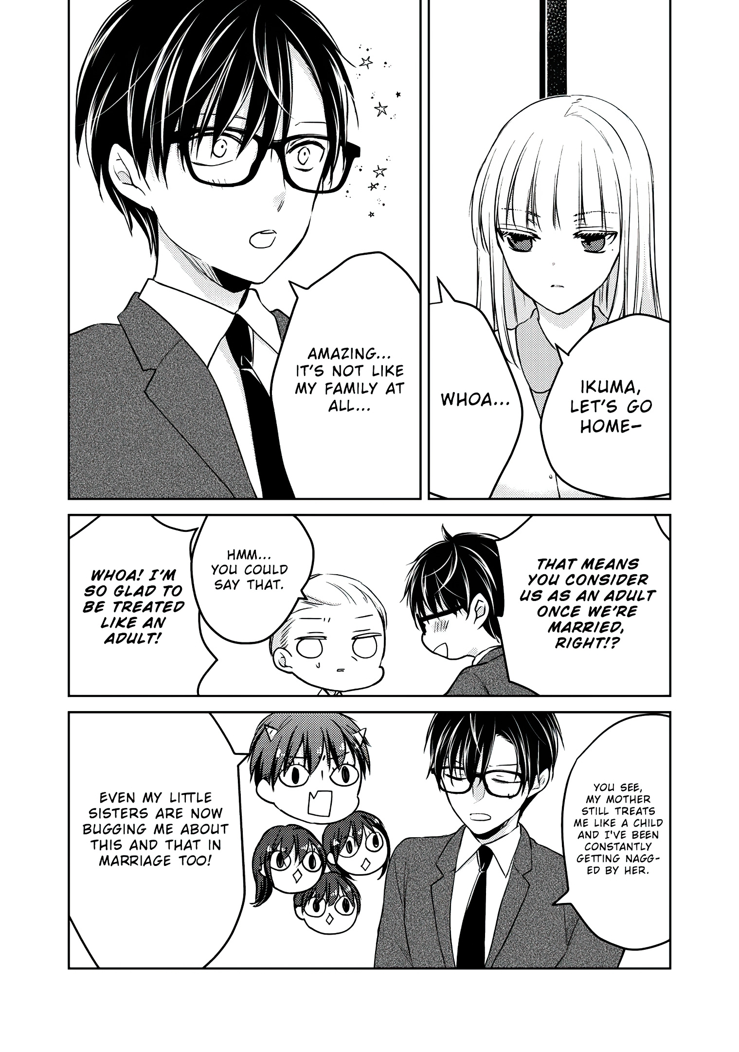 We May Be An Inexperienced Couple But... - Vol.6 Chapter 49: Sumika's Father