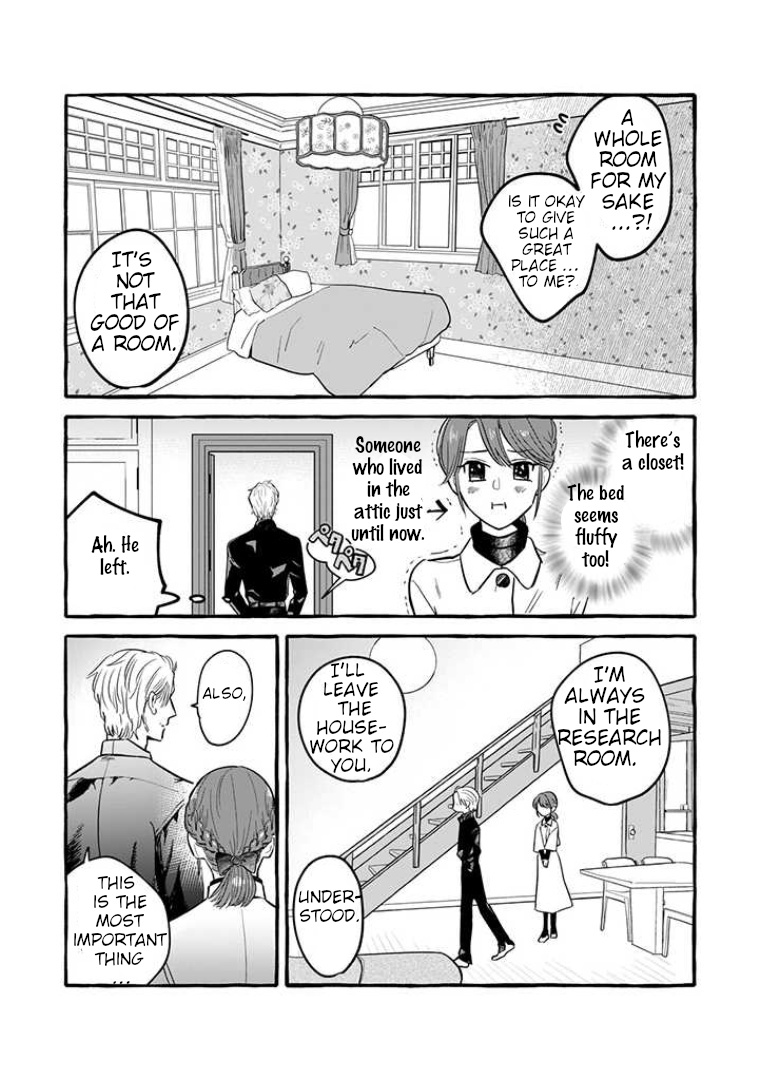 Re-Employment Life With An Unsociable Untalkative Magician - Chapter 2: Sensei’S Mansion