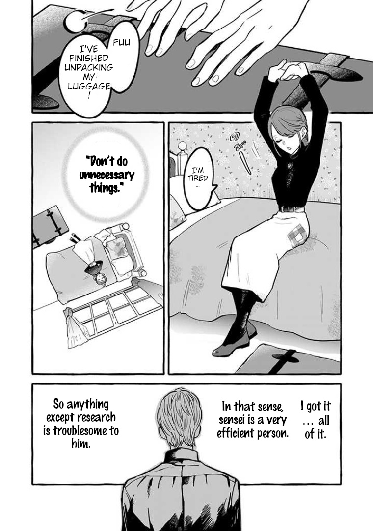 Re-Employment Life With An Unsociable Untalkative Magician - Chapter 2: Sensei’S Mansion