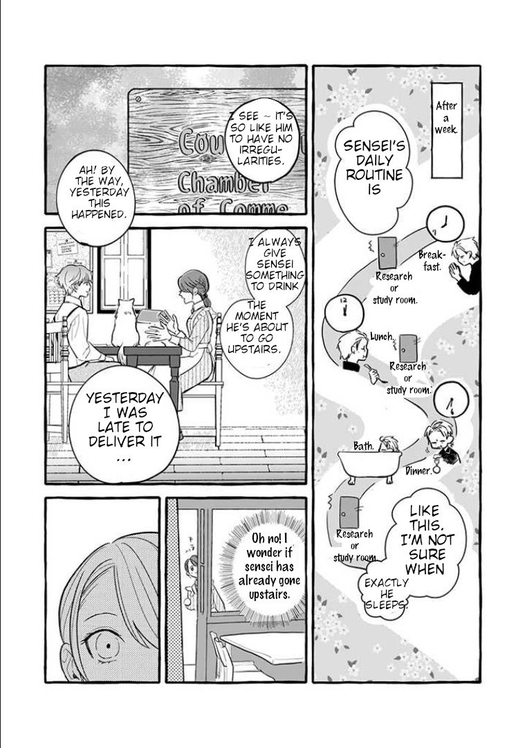 Re-Employment Life With An Unsociable Untalkative Magician - Chapter 2: Sensei’S Mansion