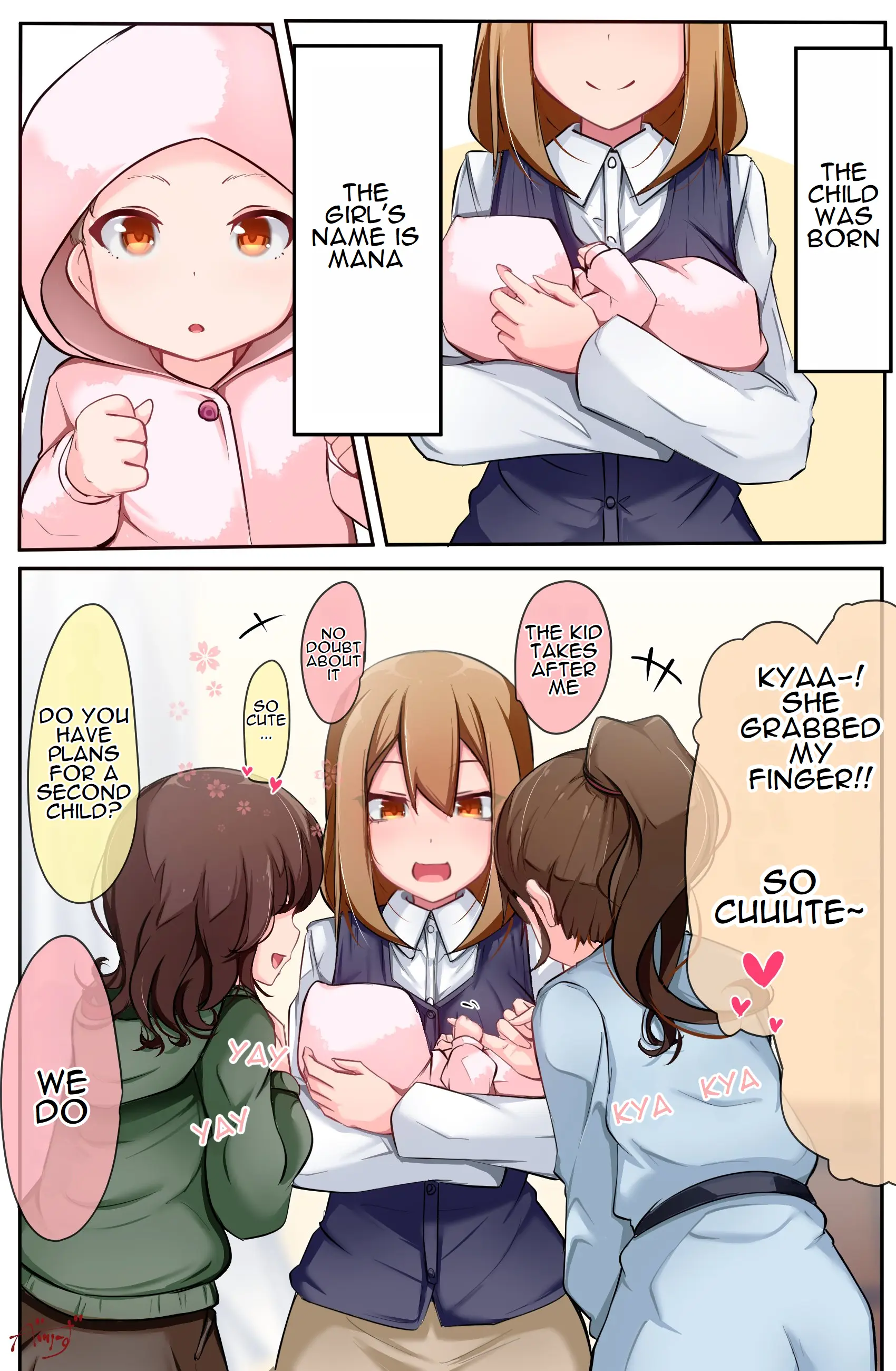 The Gals In My Class Treat Me Like Air - Chapter 26: Nana-Chan's Beloved Daughter