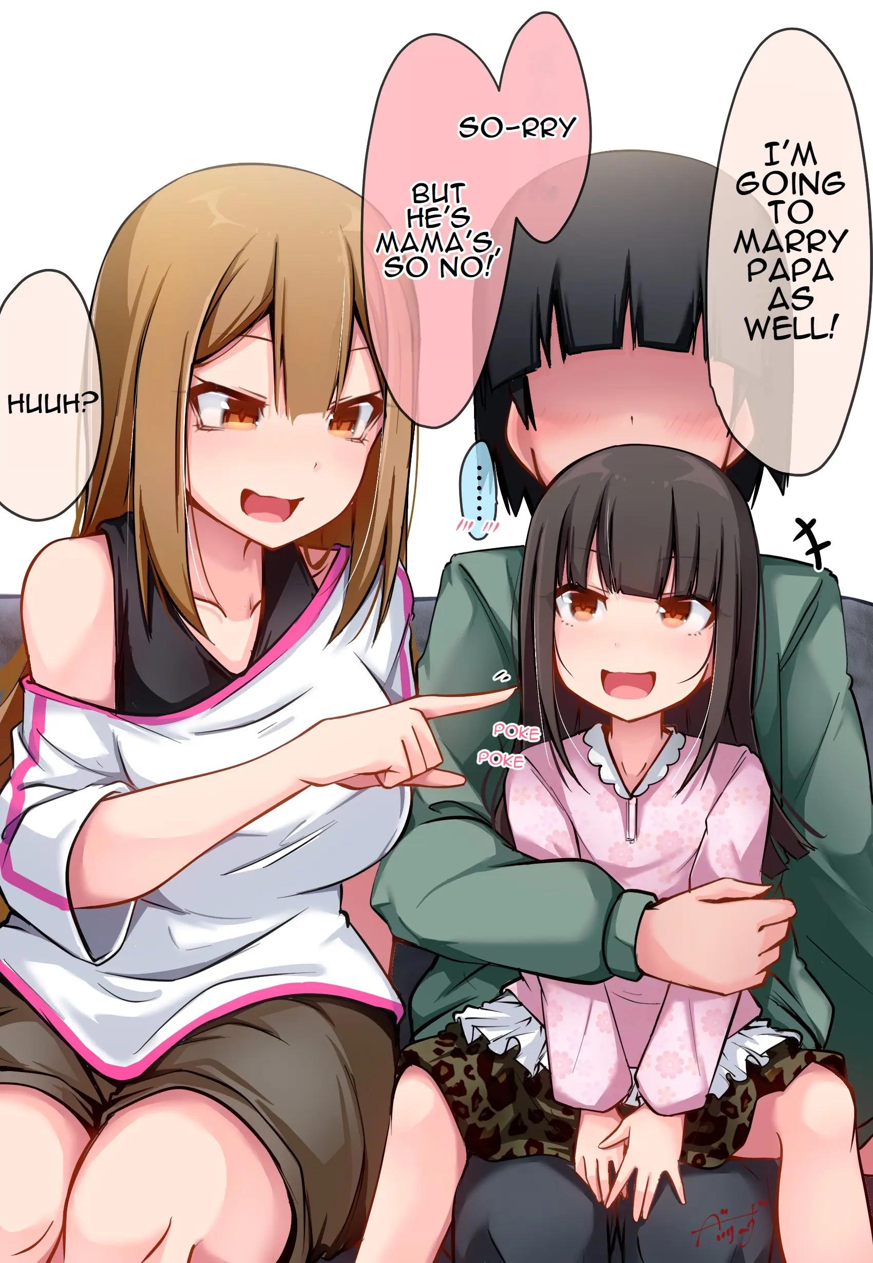 The Gals In My Class Treat Me Like Air - Chapter 28:  Nana-Chan's Family Gathering