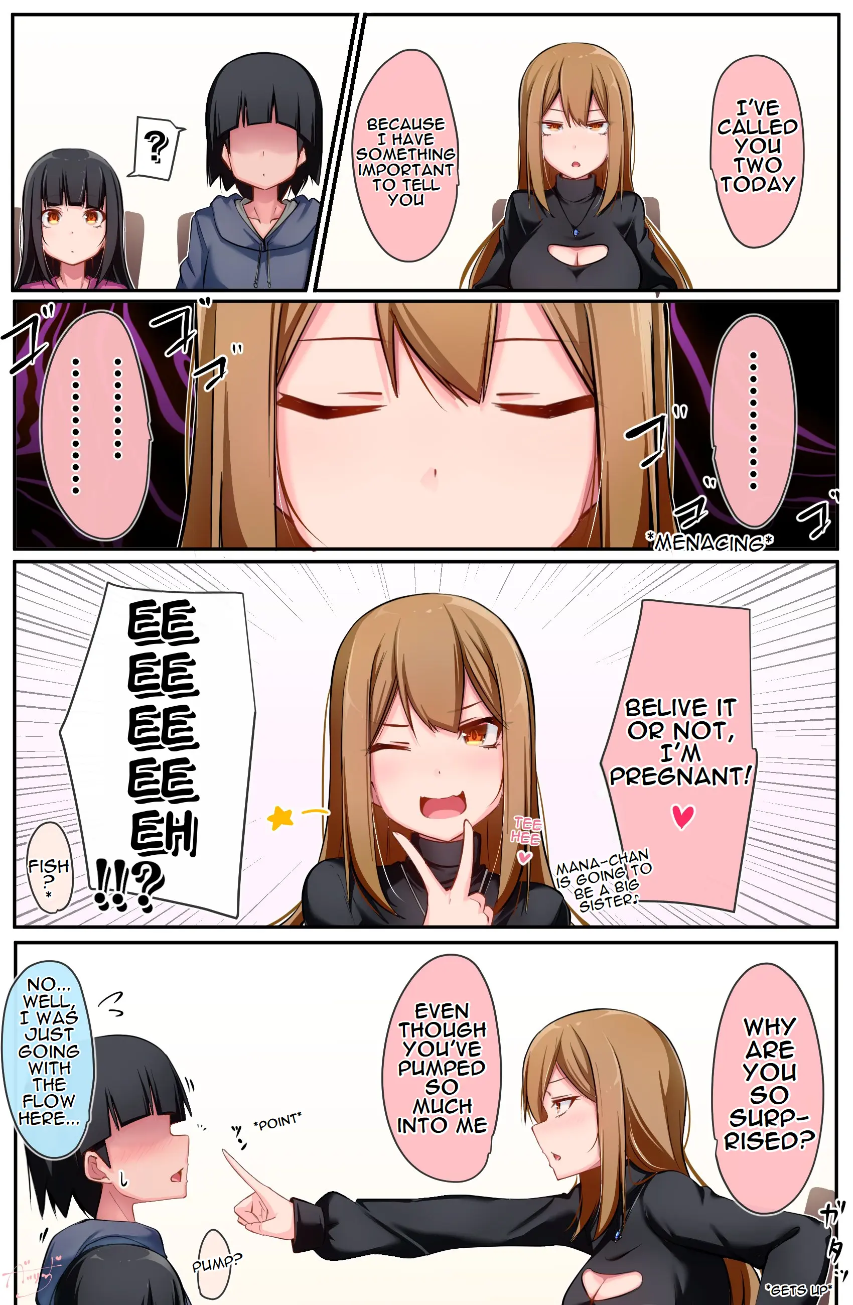 The Gals In My Class Treat Me Like Air - Chapter 33: Nana-Chan's Announcement