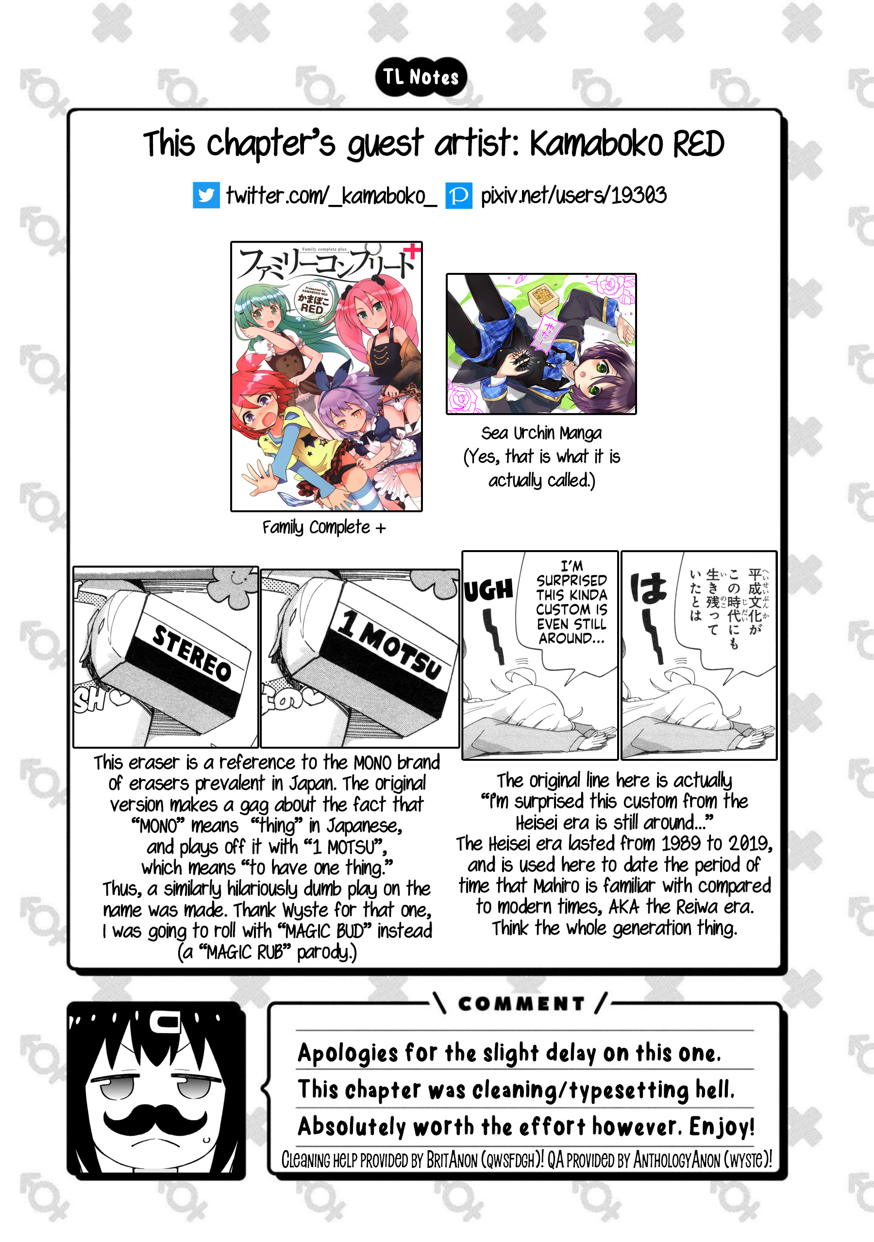 Onii-Chan Is Done For! Official Anthology Comic - Vol.4 Chapter 55: Mahiro And Profile Sheets