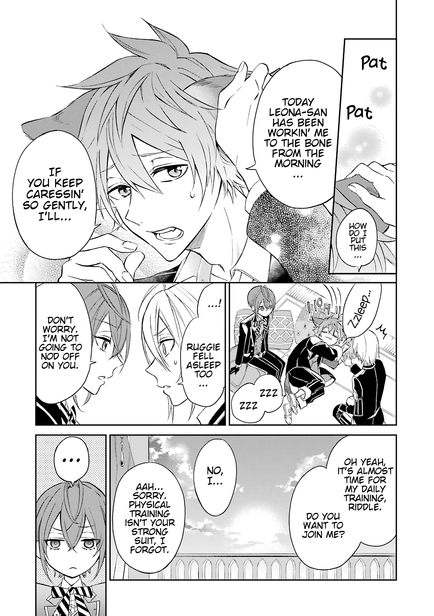 Disney Twisted Wonderland Comic Anthology - Vol.1 Chapter 13: Don't Fall Asleep, Silver-Kun!