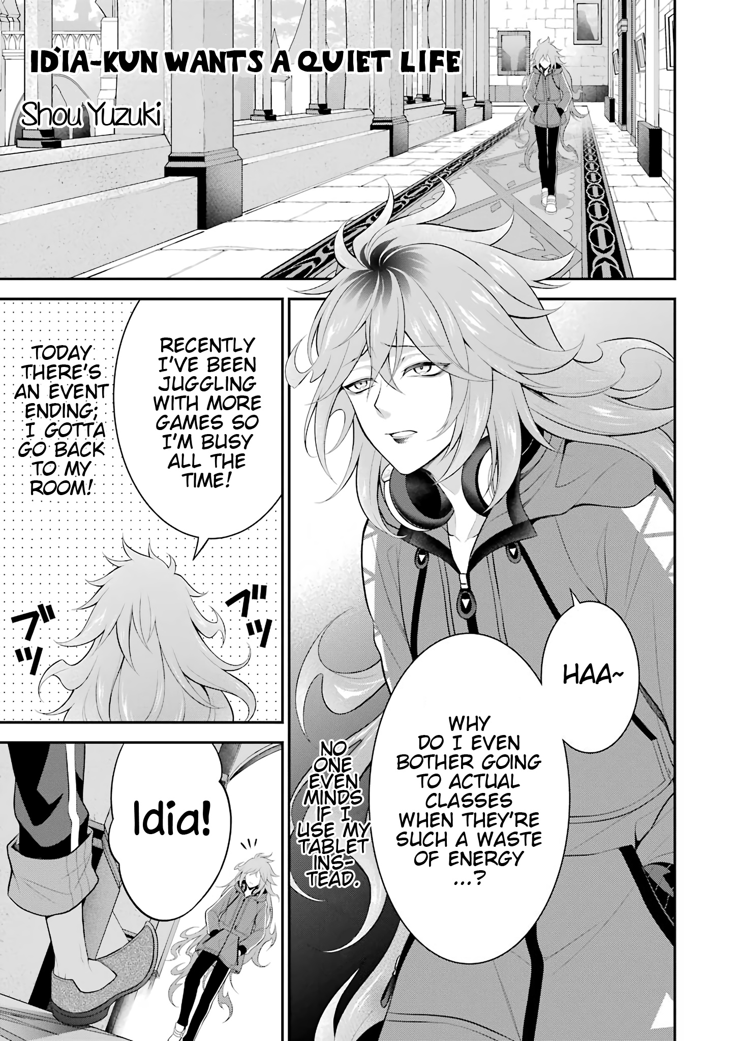 Disney Twisted Wonderland Comic Anthology - Vol.1 Chapter 12: Idia-Kun Wants A Quiet Life