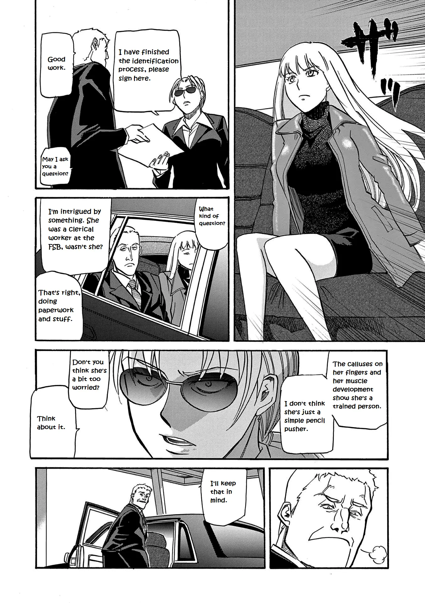 Black Lagoon: Eda Initial Stage - Vol.3 Chapter 16: The Spy Who Came In From Cold - Part 1