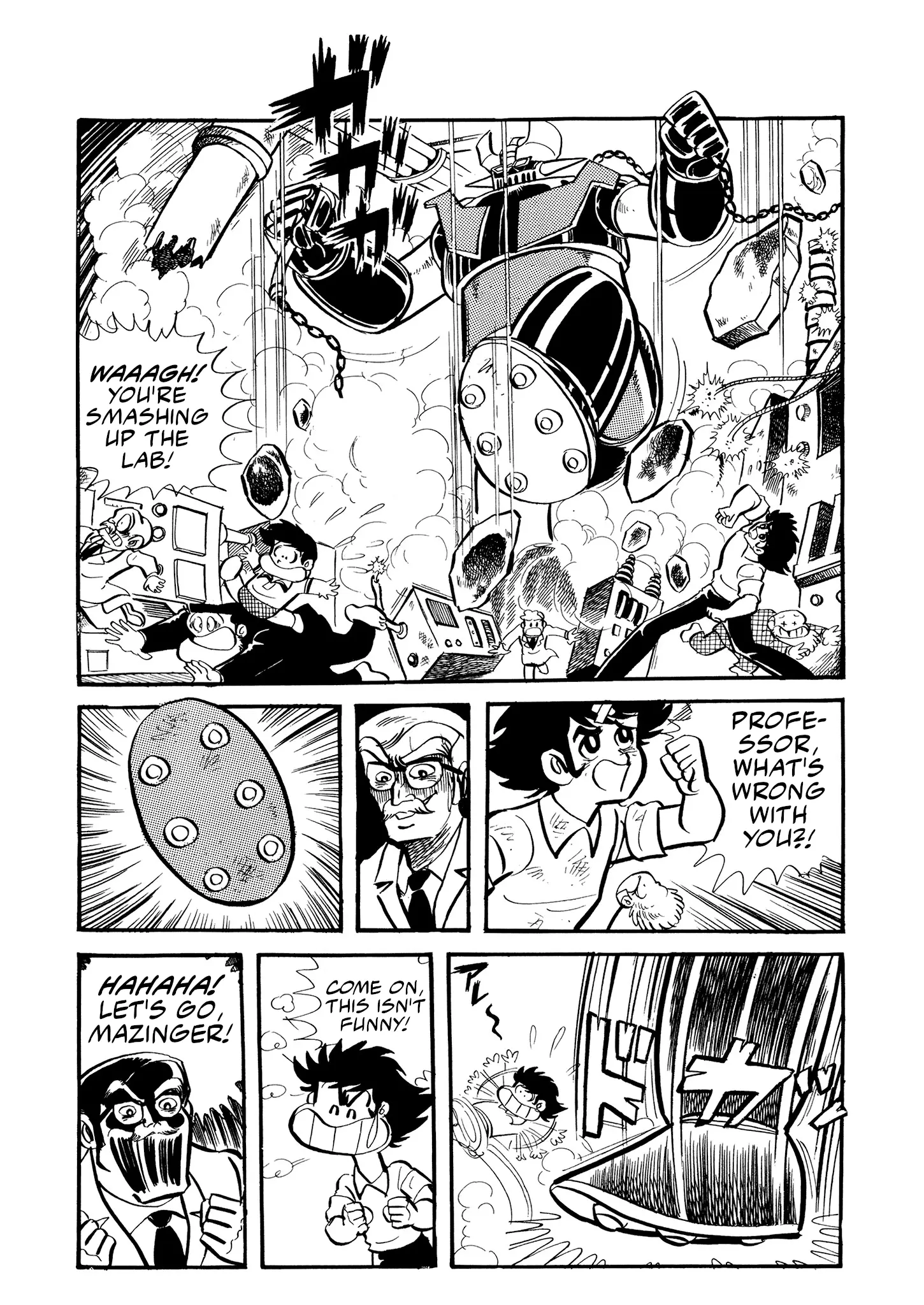 Mazinger Z - Vol.2 Chapter 9: Horgus D5.