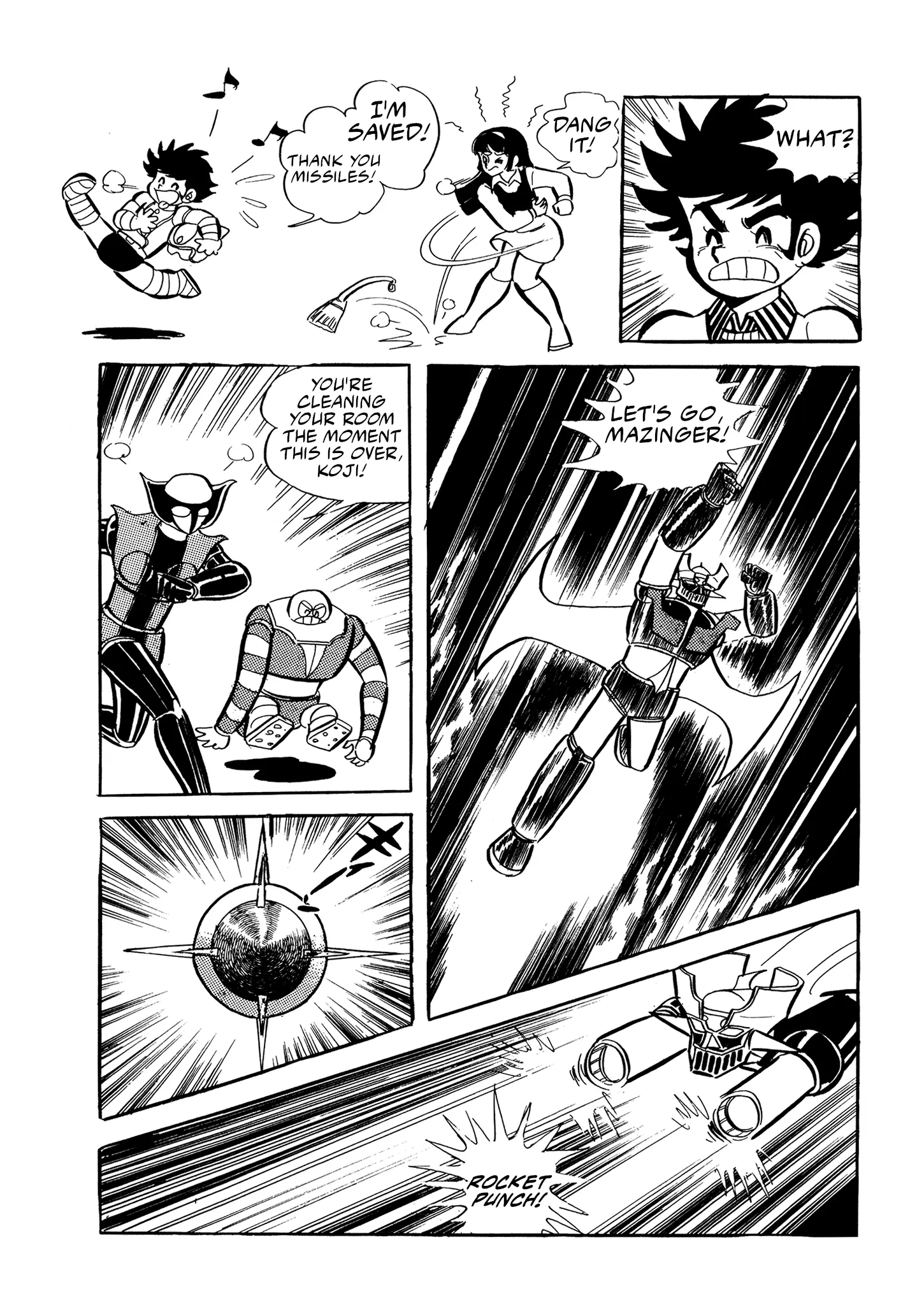 Mazinger Z - Vol.4 Chapter 19: Deathcross V9.