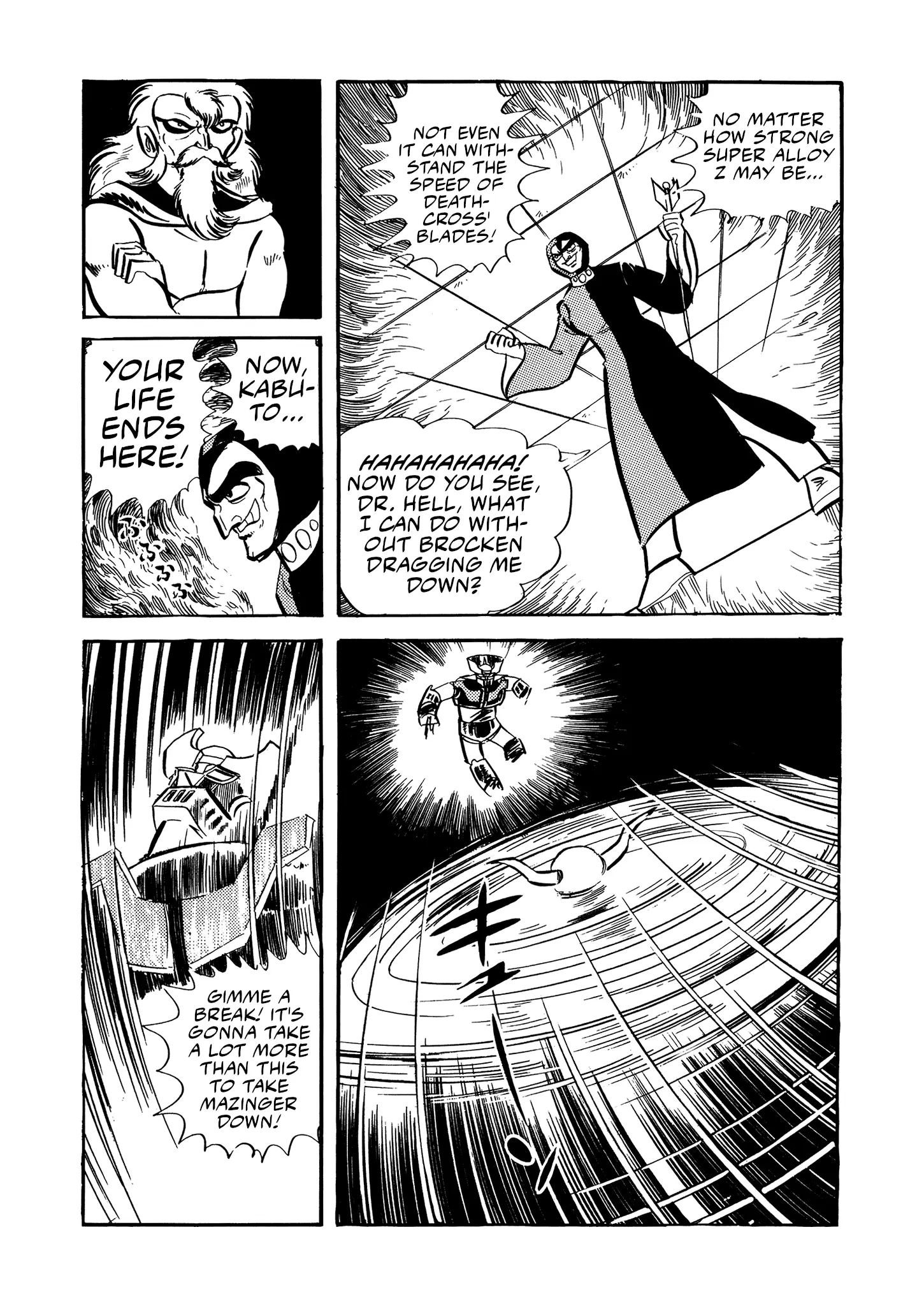 Mazinger Z - Vol.4 Chapter 19: Deathcross V9.