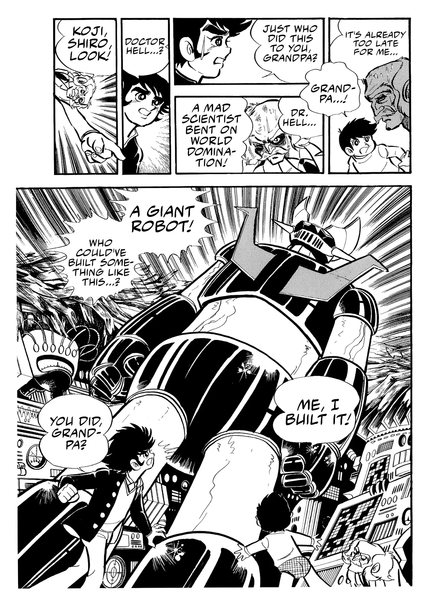 Mazinger Z - Vol.1 Chapter 1: Mazinger Z Is Born!