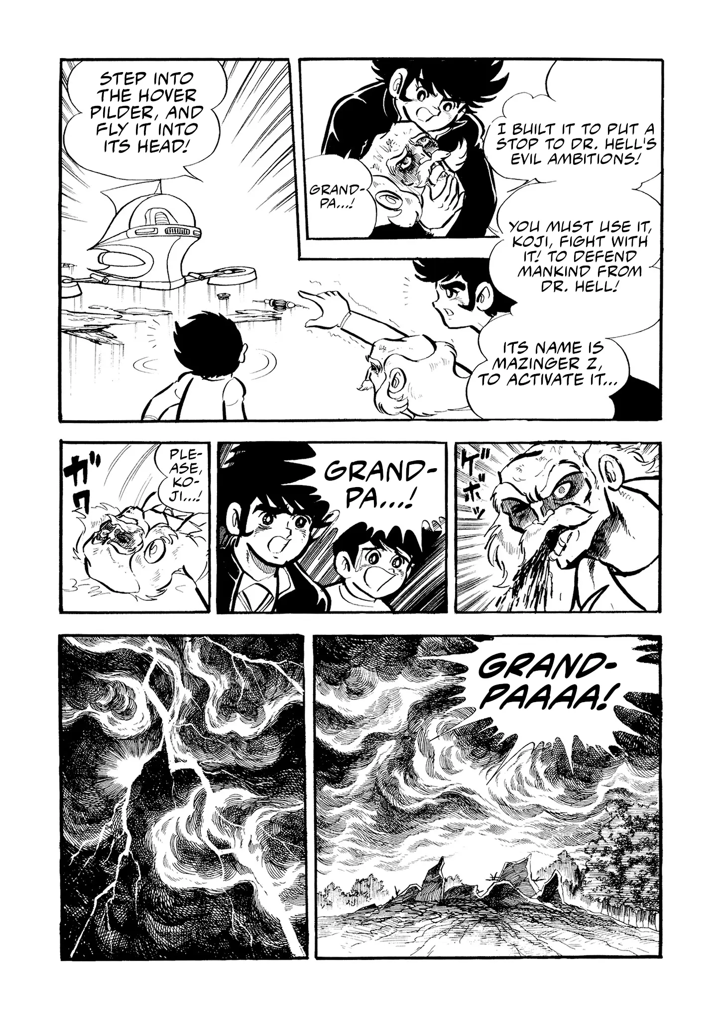 Mazinger Z - Vol.1 Chapter 1: Mazinger Z Is Born!