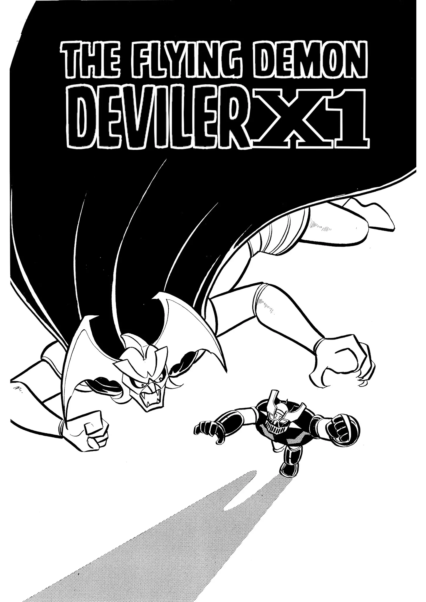 Mazinger Z - Vol.1 Chapter 5: The Flying Demon, Deviler X1!