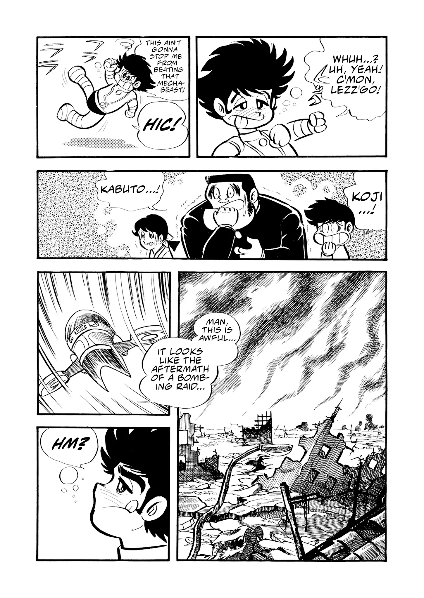 Mazinger Z - Vol.1 Chapter 5: The Flying Demon, Deviler X1!