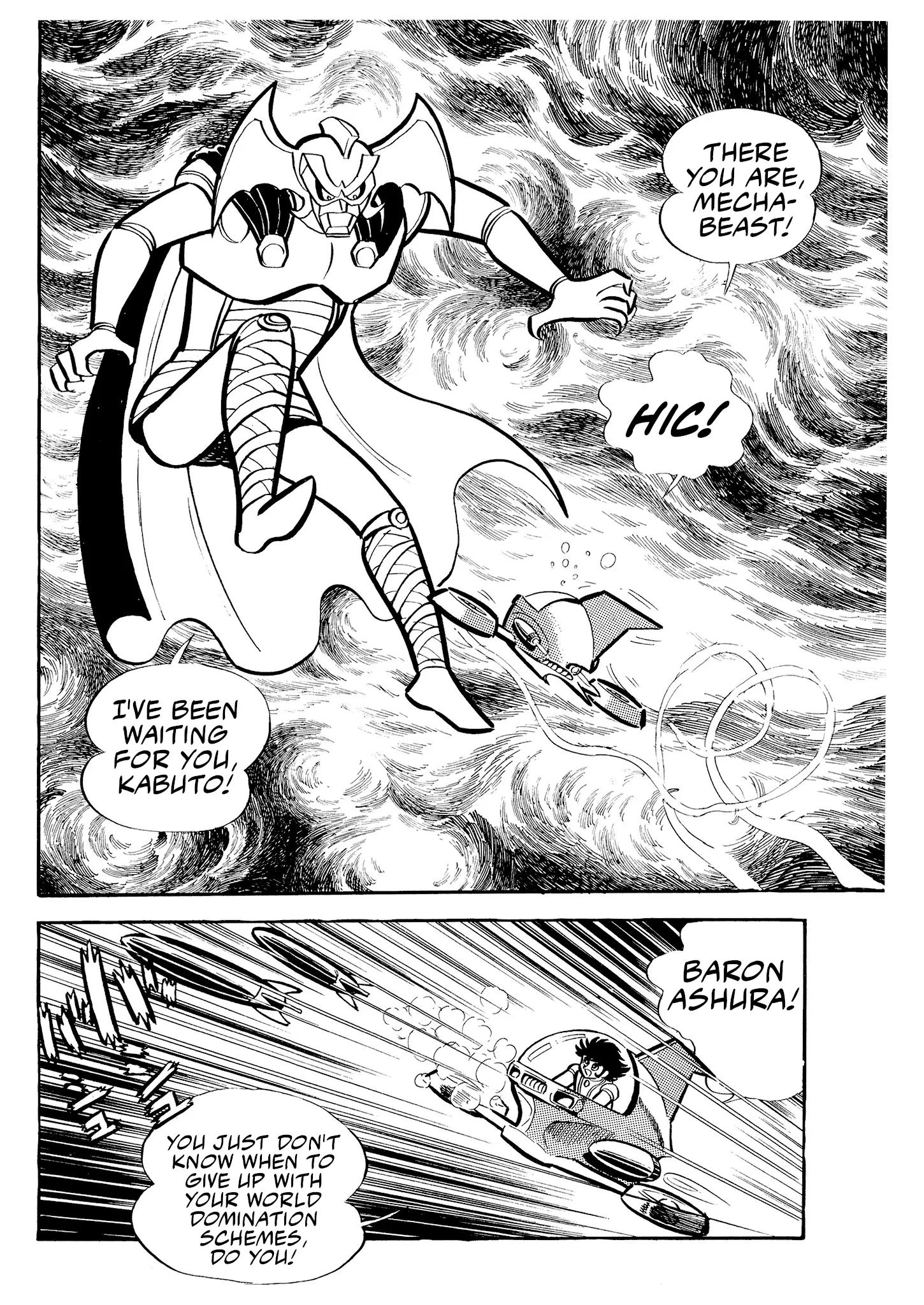 Mazinger Z - Vol.1 Chapter 5: The Flying Demon, Deviler X1!